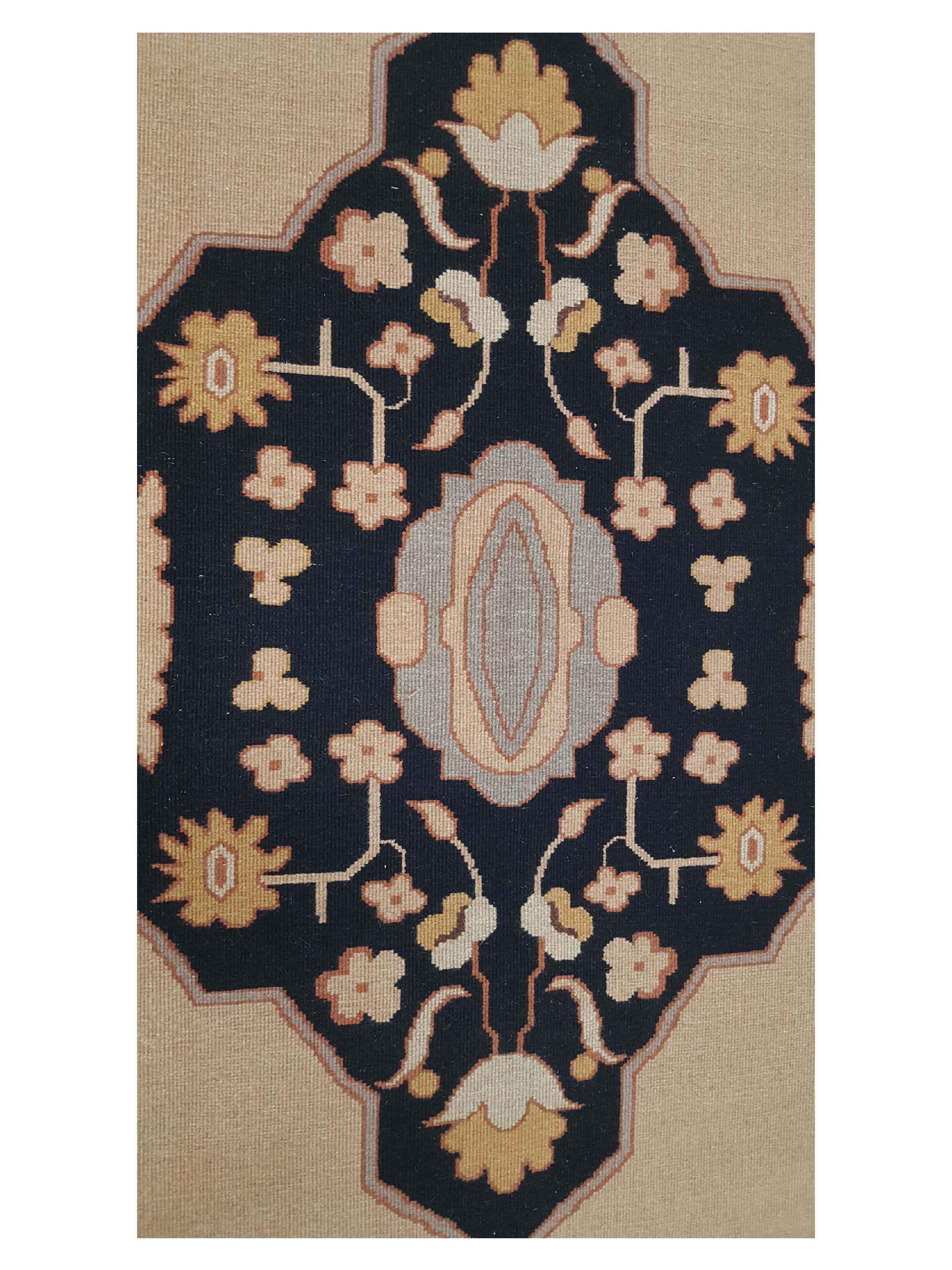 Summak Hand Knotted Beige 9x12 - Image 5 of 6