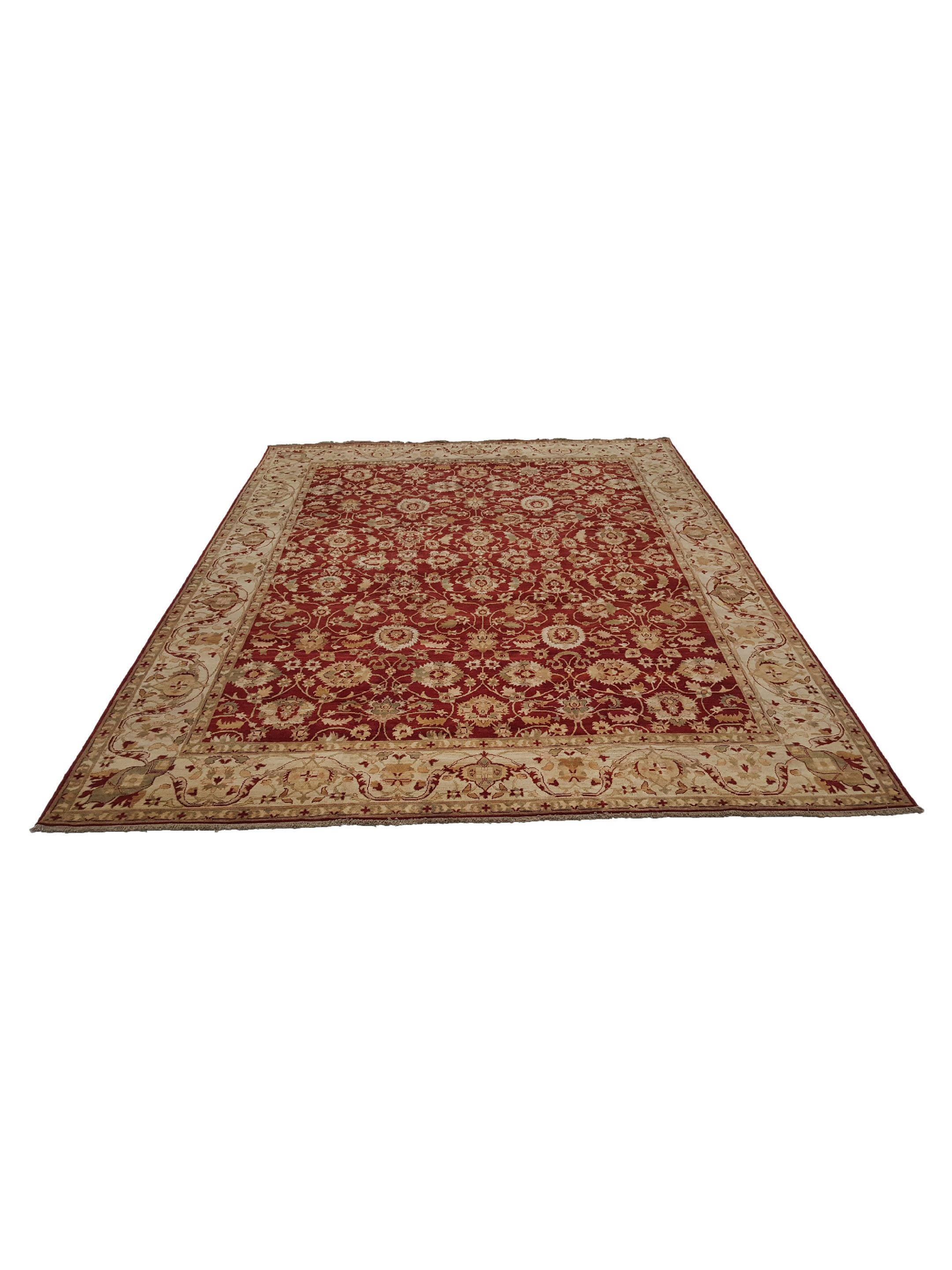 Ziegler Hand Knotted Red 12x15 - Image 2 of 6