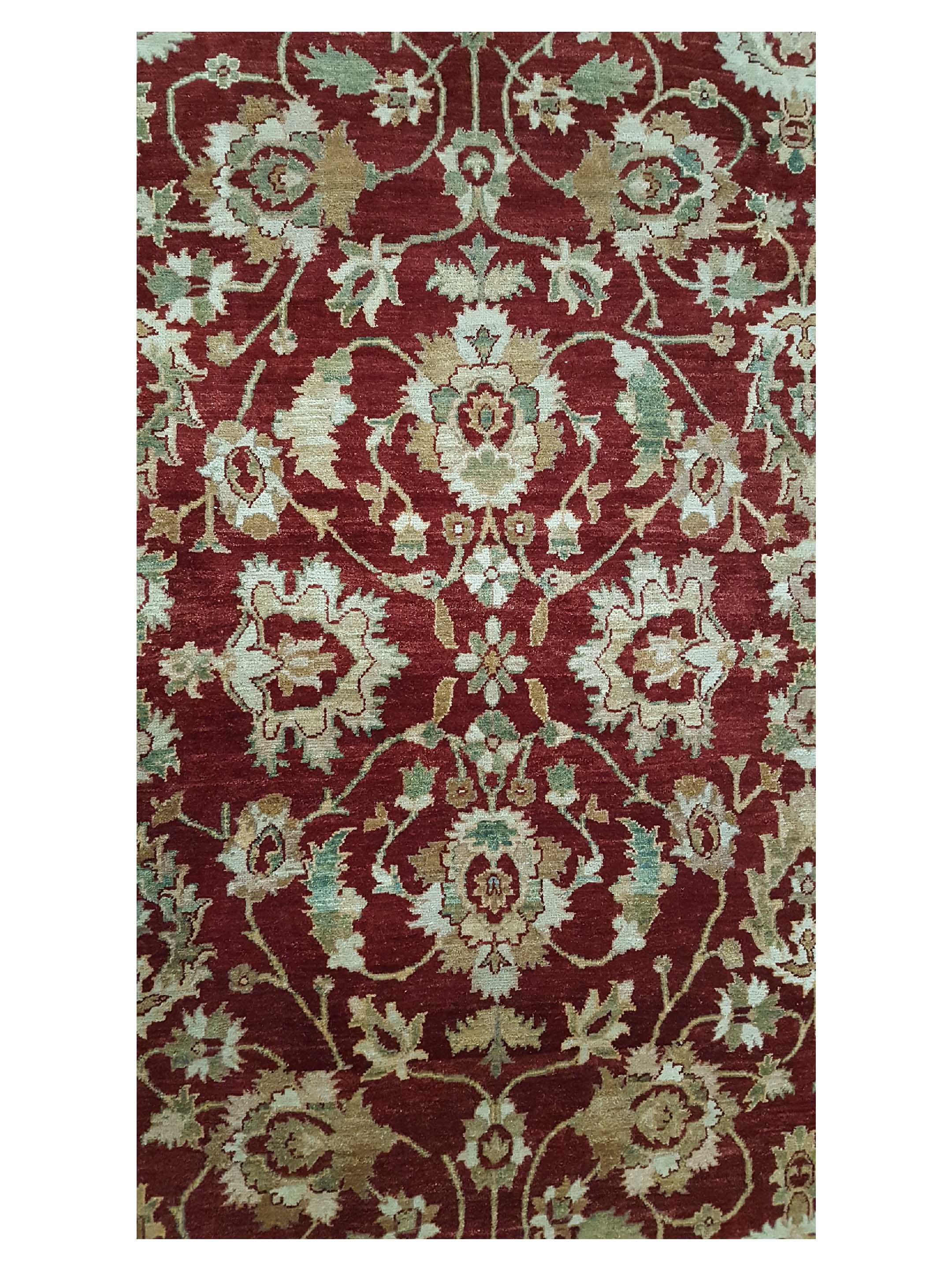 Ziegler Hand Knotted Red 12x15 - Image 5 of 6