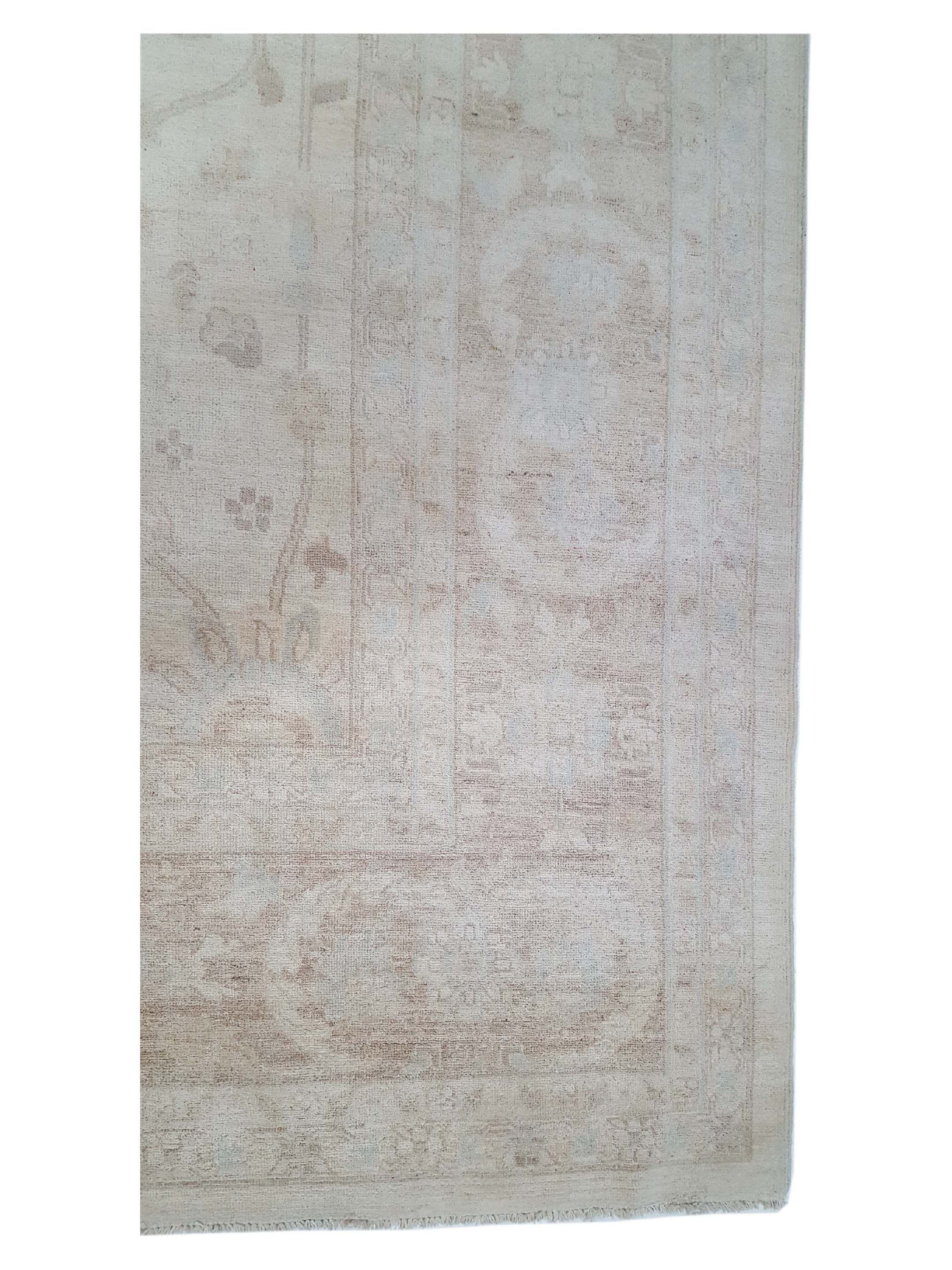 Ziegler Hand Knotted Ivory 12x18 - Image 4 of 7