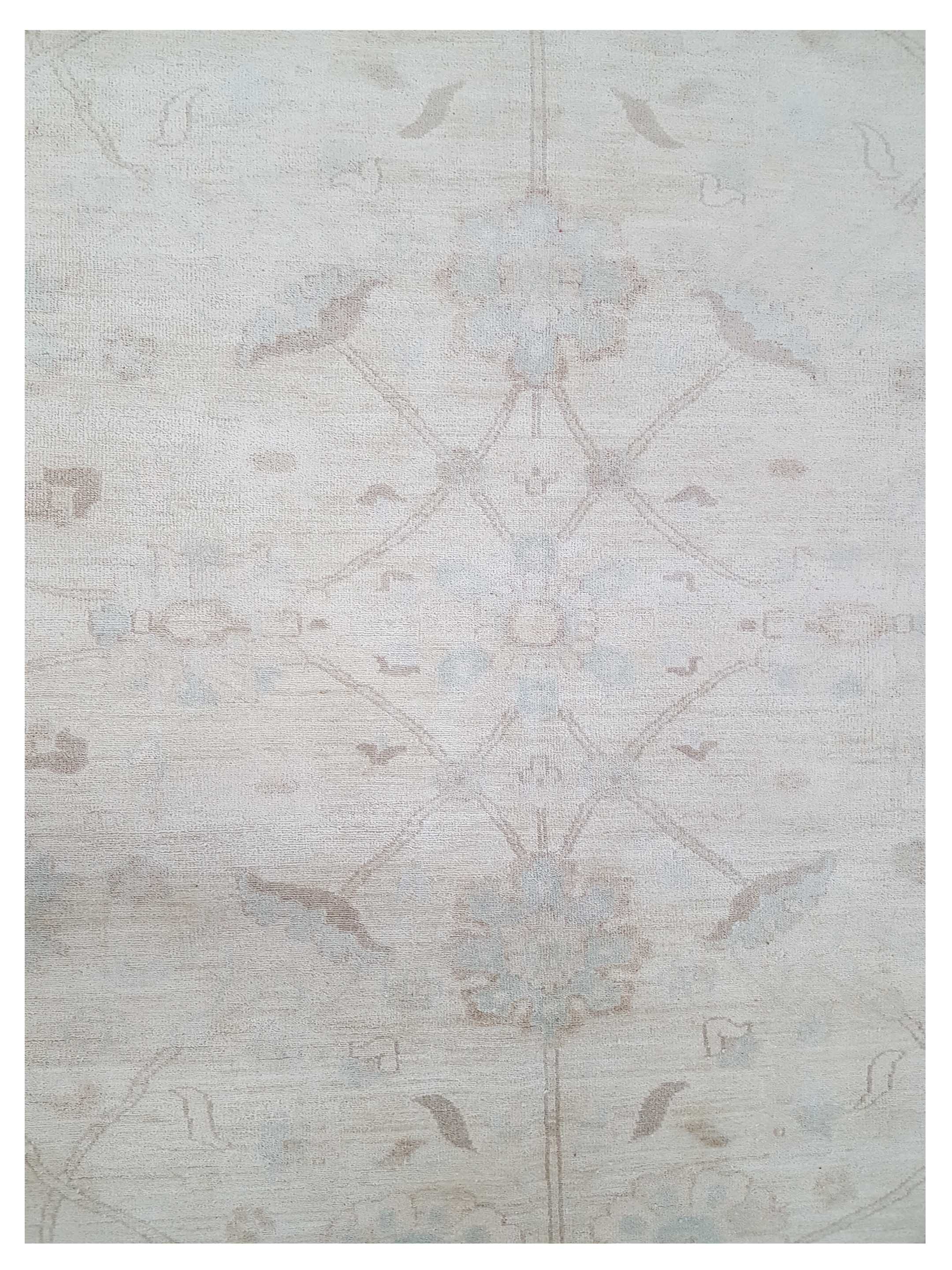 Ziegler Hand Knotted Ivory 12x18 - Image 5 of 7