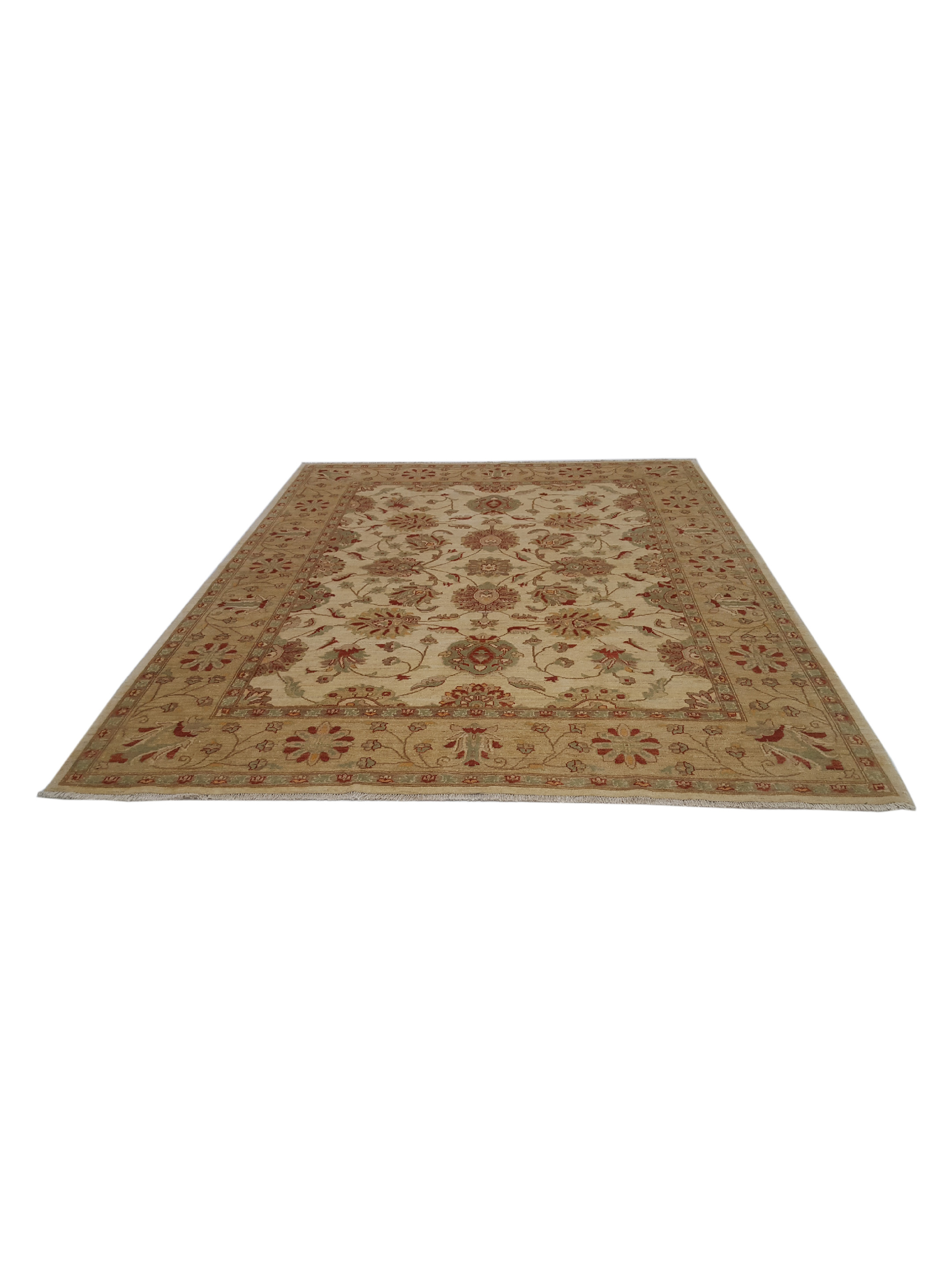 Ziegler Hand Knotted Ivory 8x10 - Image 2 of 6
