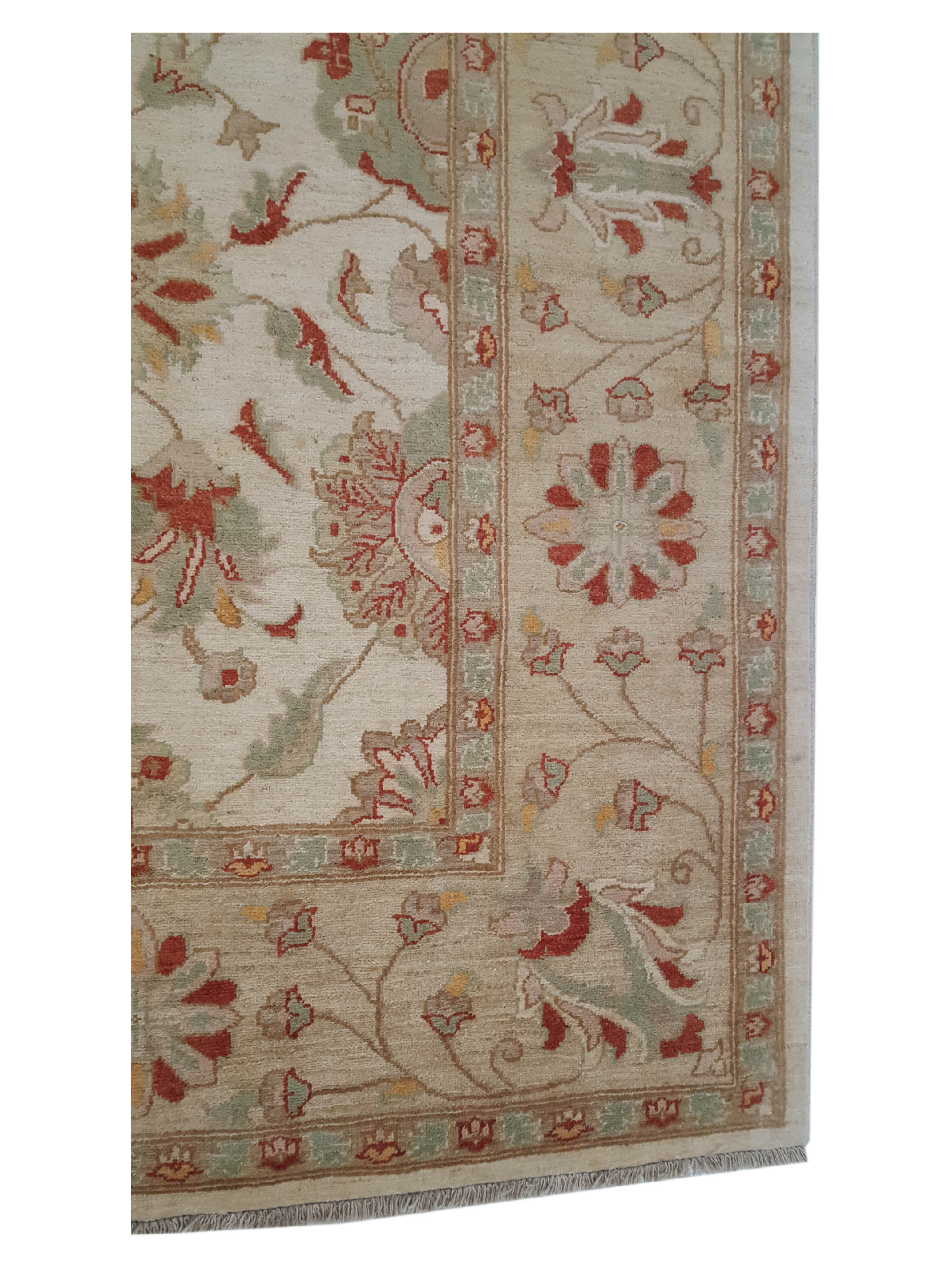 Ziegler Hand Knotted Ivory 8x10 - Image 4 of 6