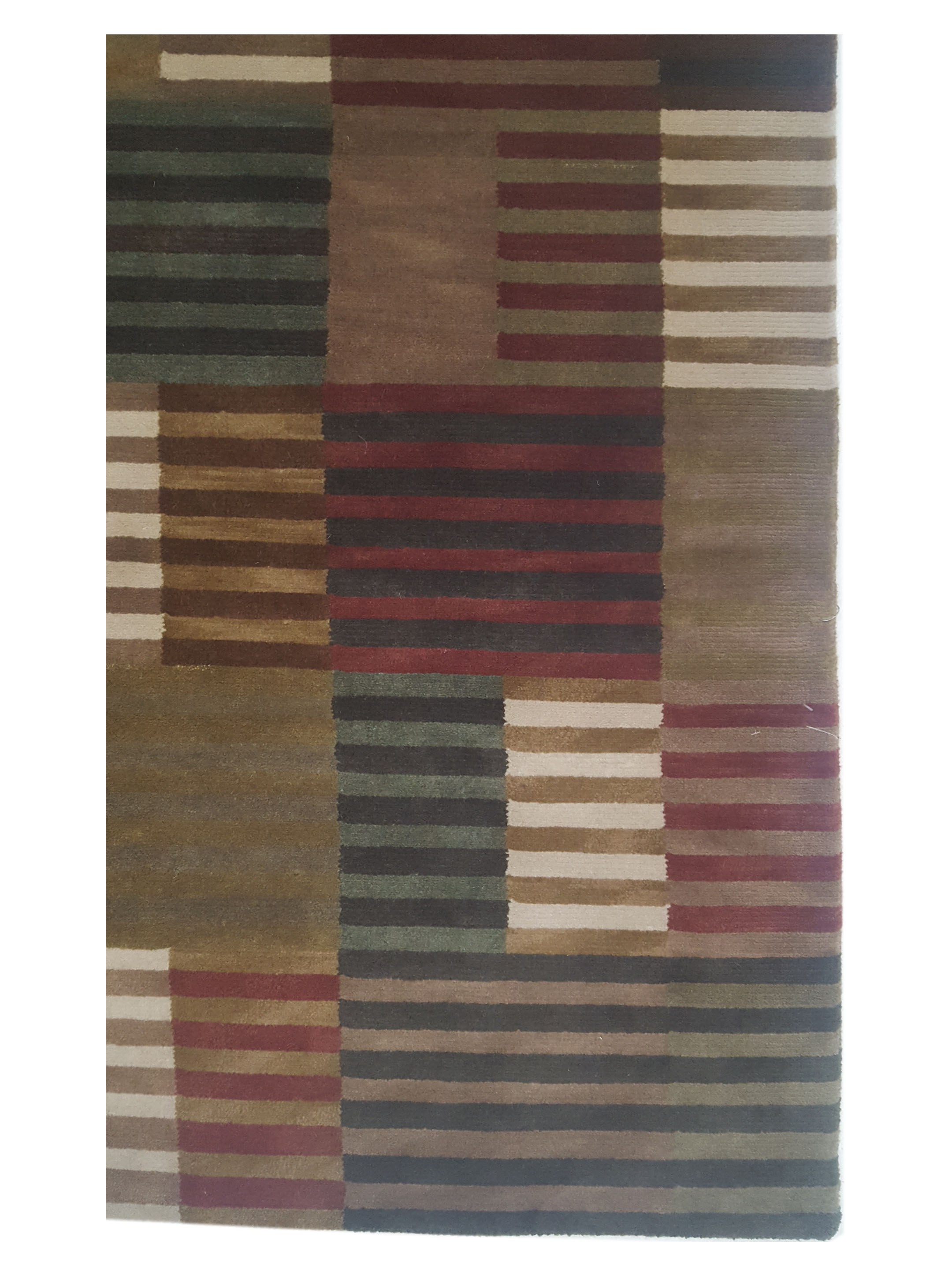 Tranquality Hand Knotted Multi 8x10 - Image 3 of 5