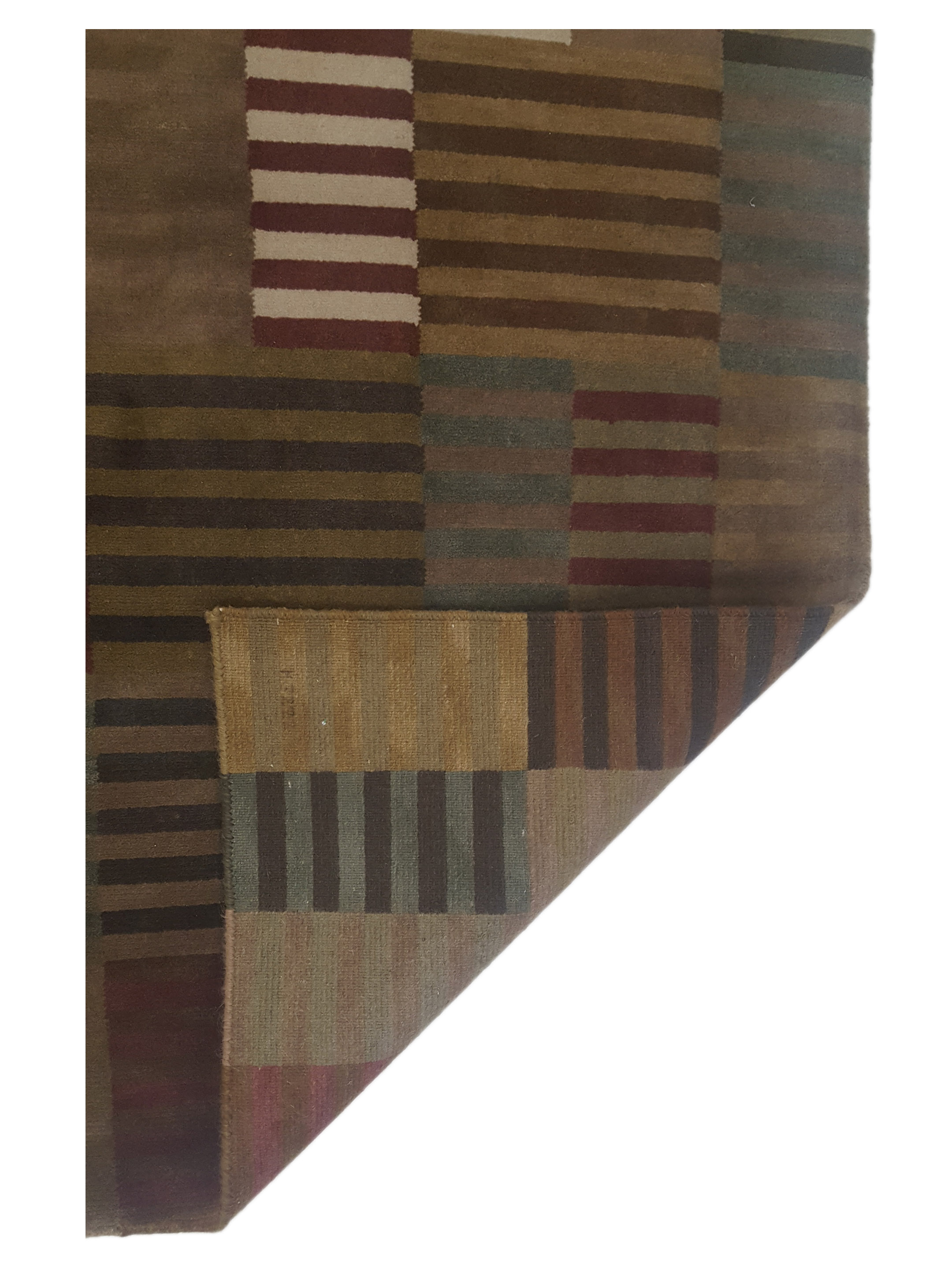 Tranquality Hand Knotted Multi 8x10 - Image 5 of 5