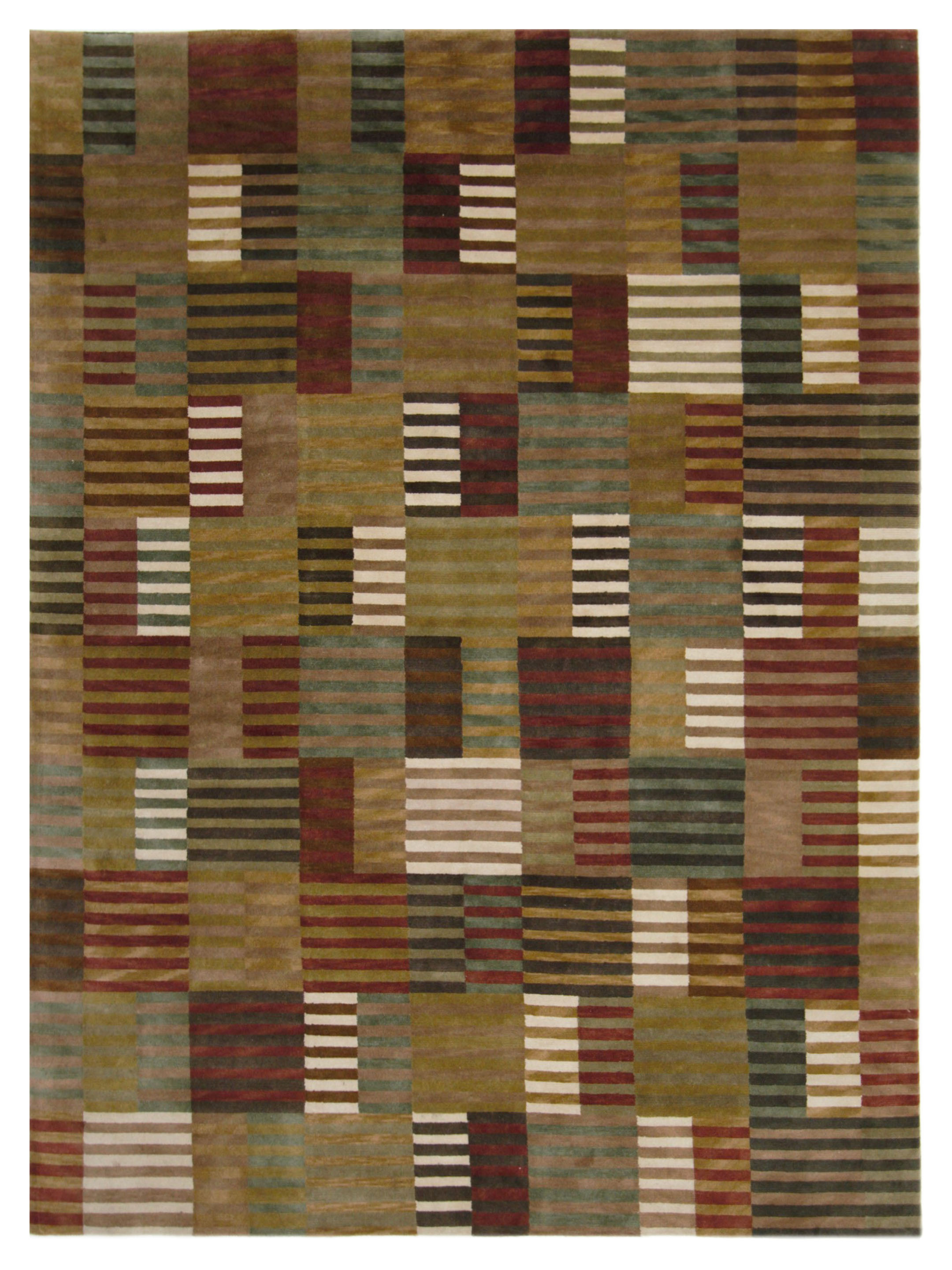 Tranquality Hand Knotted Multi 8x10
