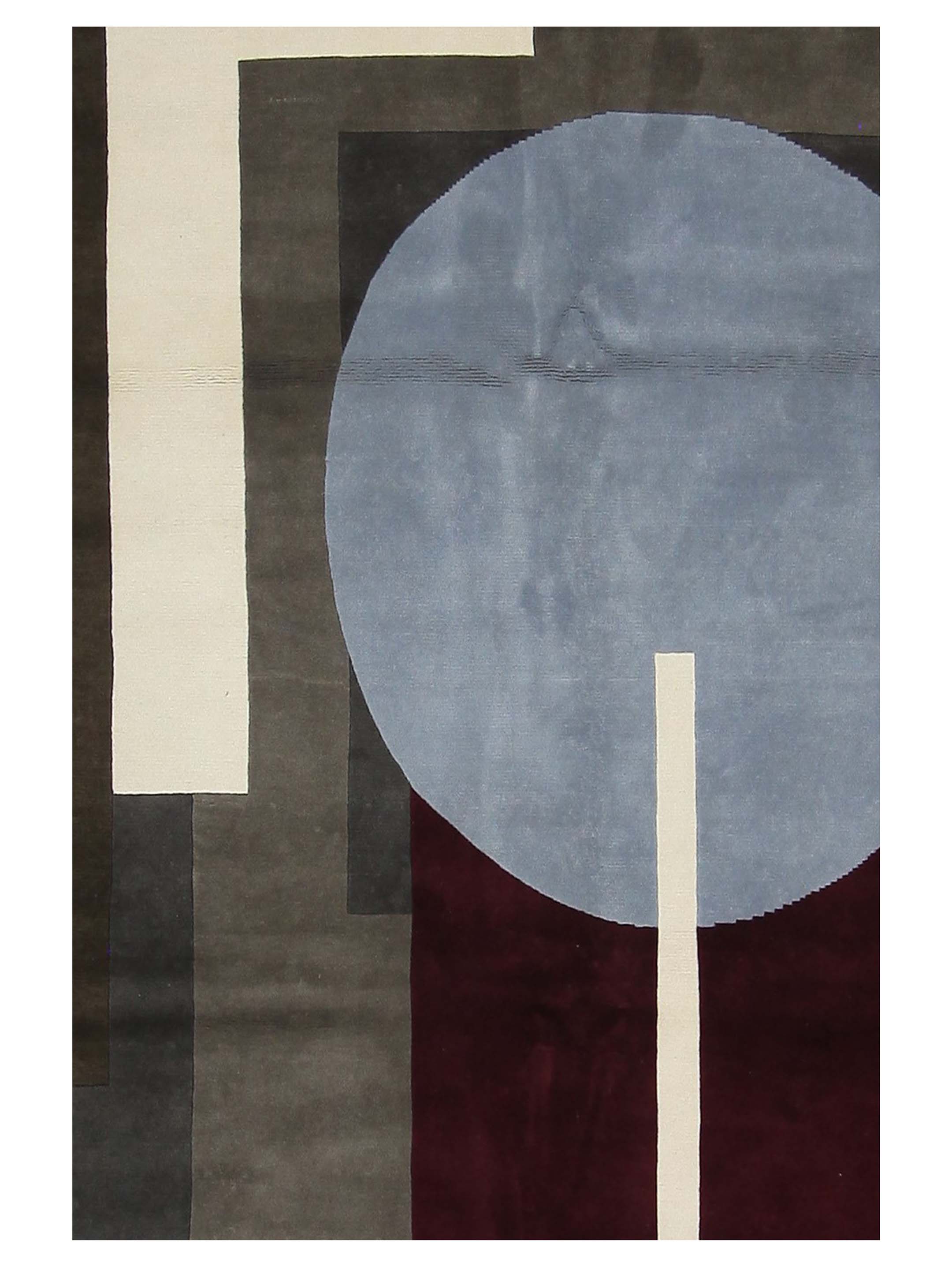 Gouri Ganga Hand Knotted Multi 8x10 - Image 5 of 7