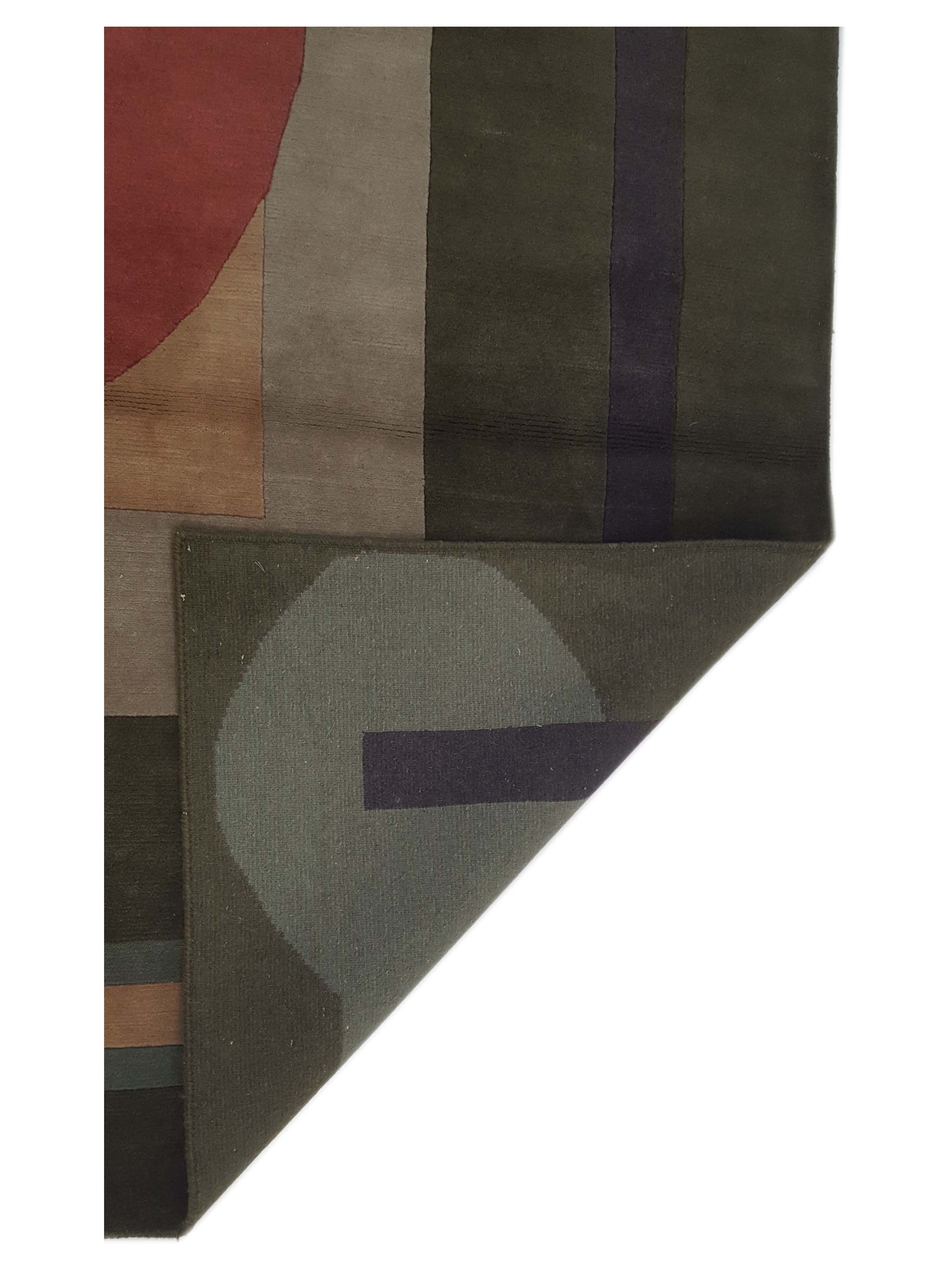 Gouri Ganga Hand Knotted Multi 8x10 - Image 3 of 7