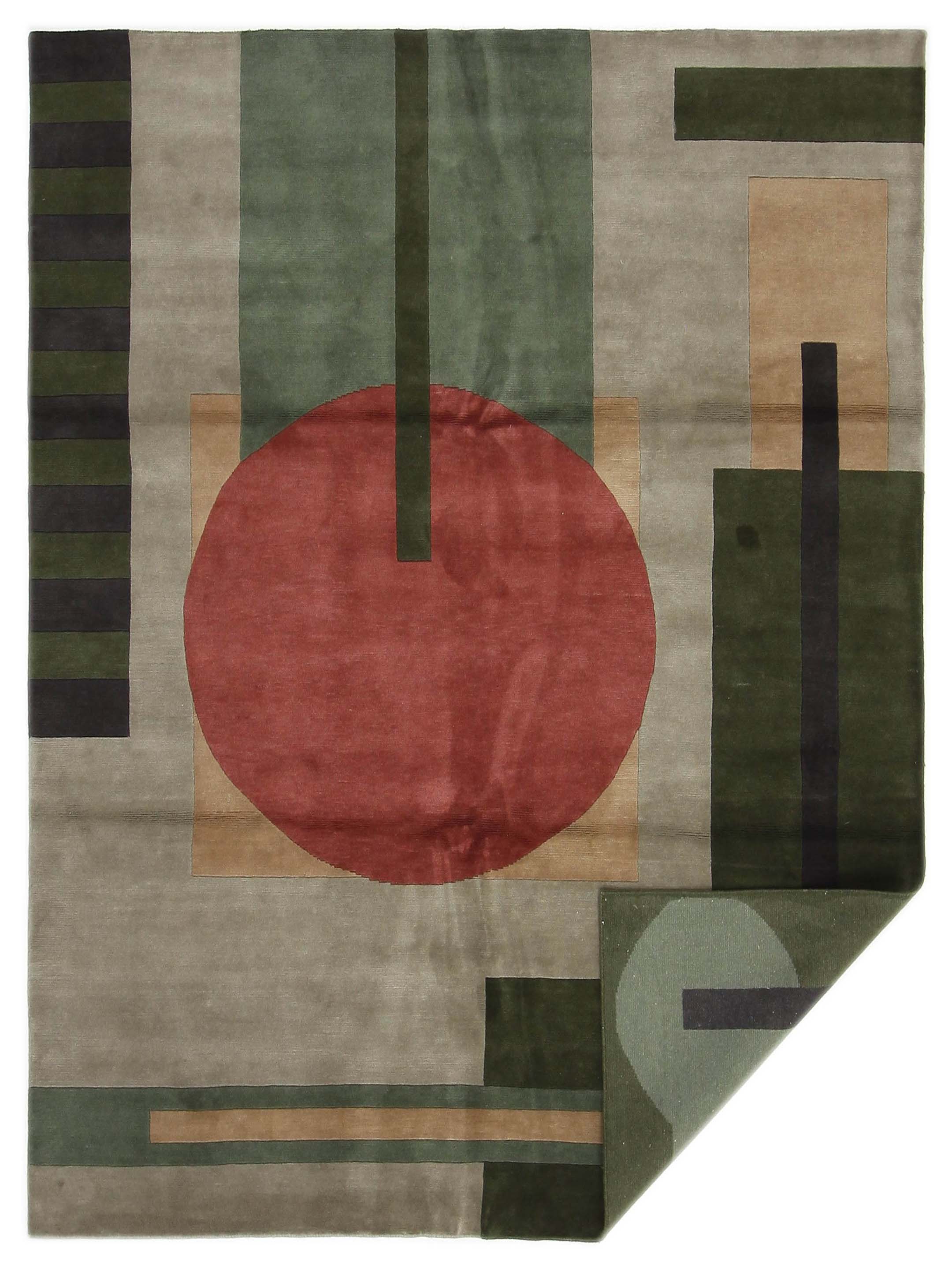 Gouri Ganga Hand Knotted Multi 8x10 - Image 7 of 7