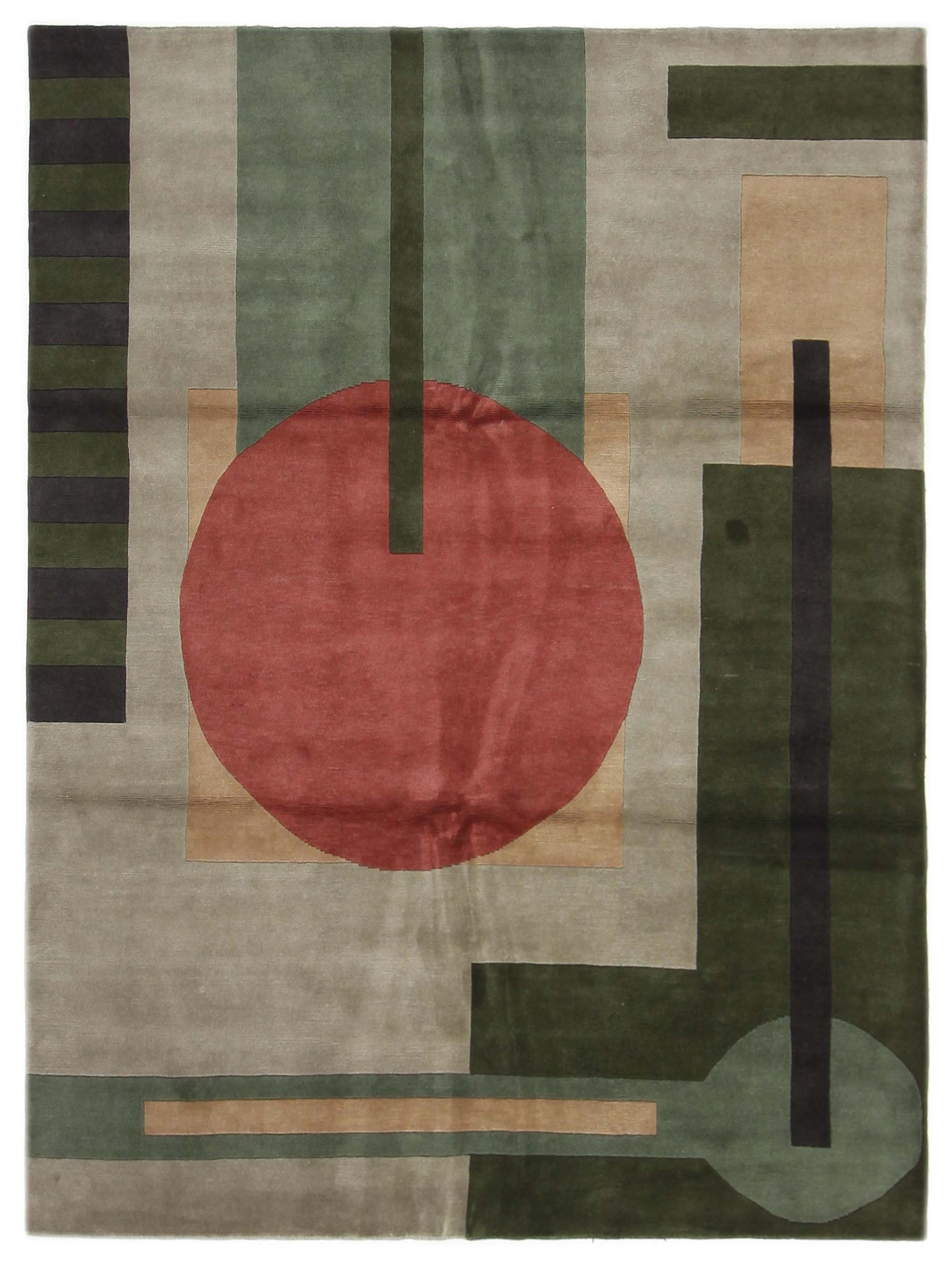 Gouri Ganga Hand Knotted Multi 8x10