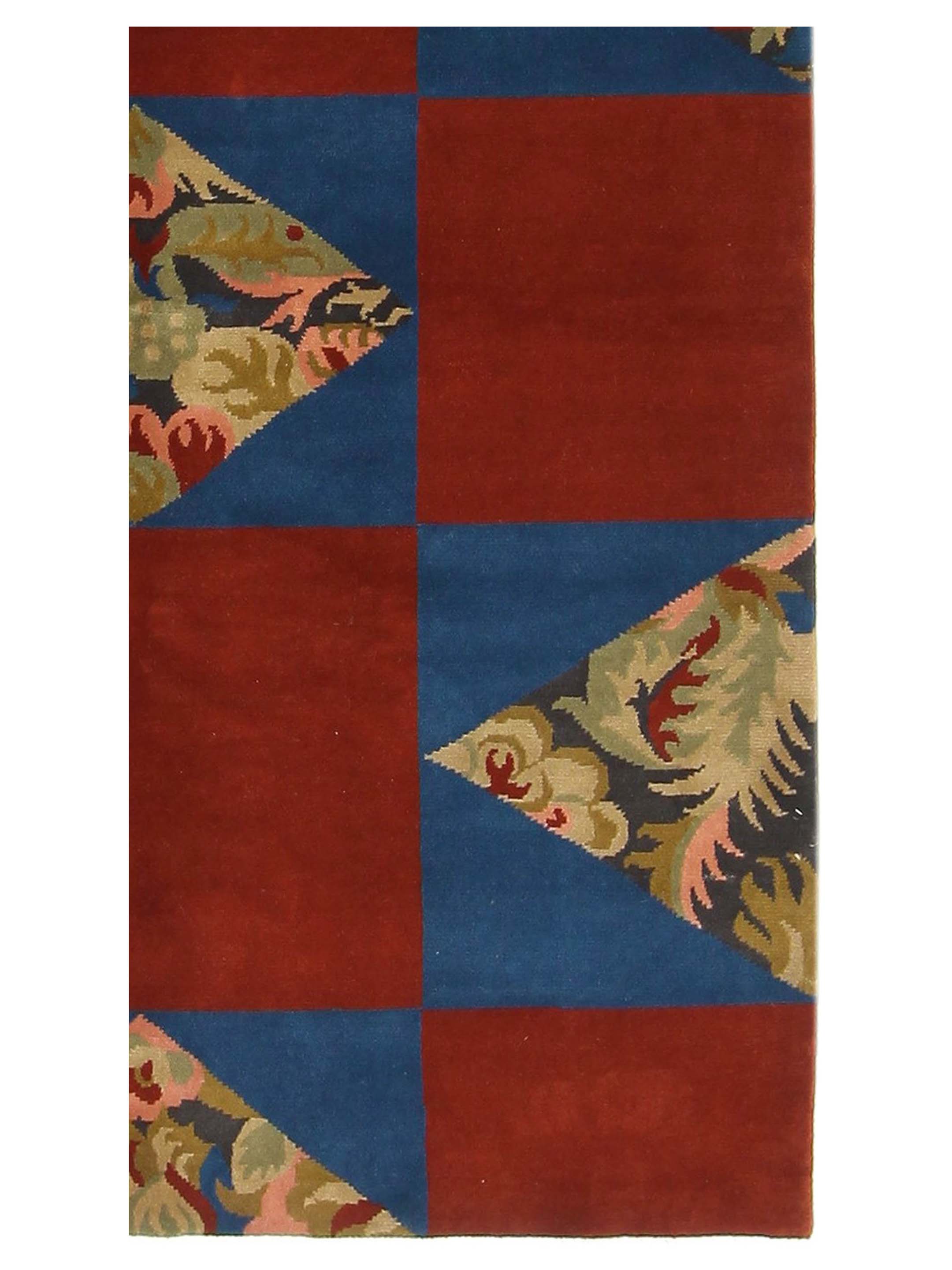 Gouri Ganga Hand Knotted Red 6x9 - Image 3 of 6