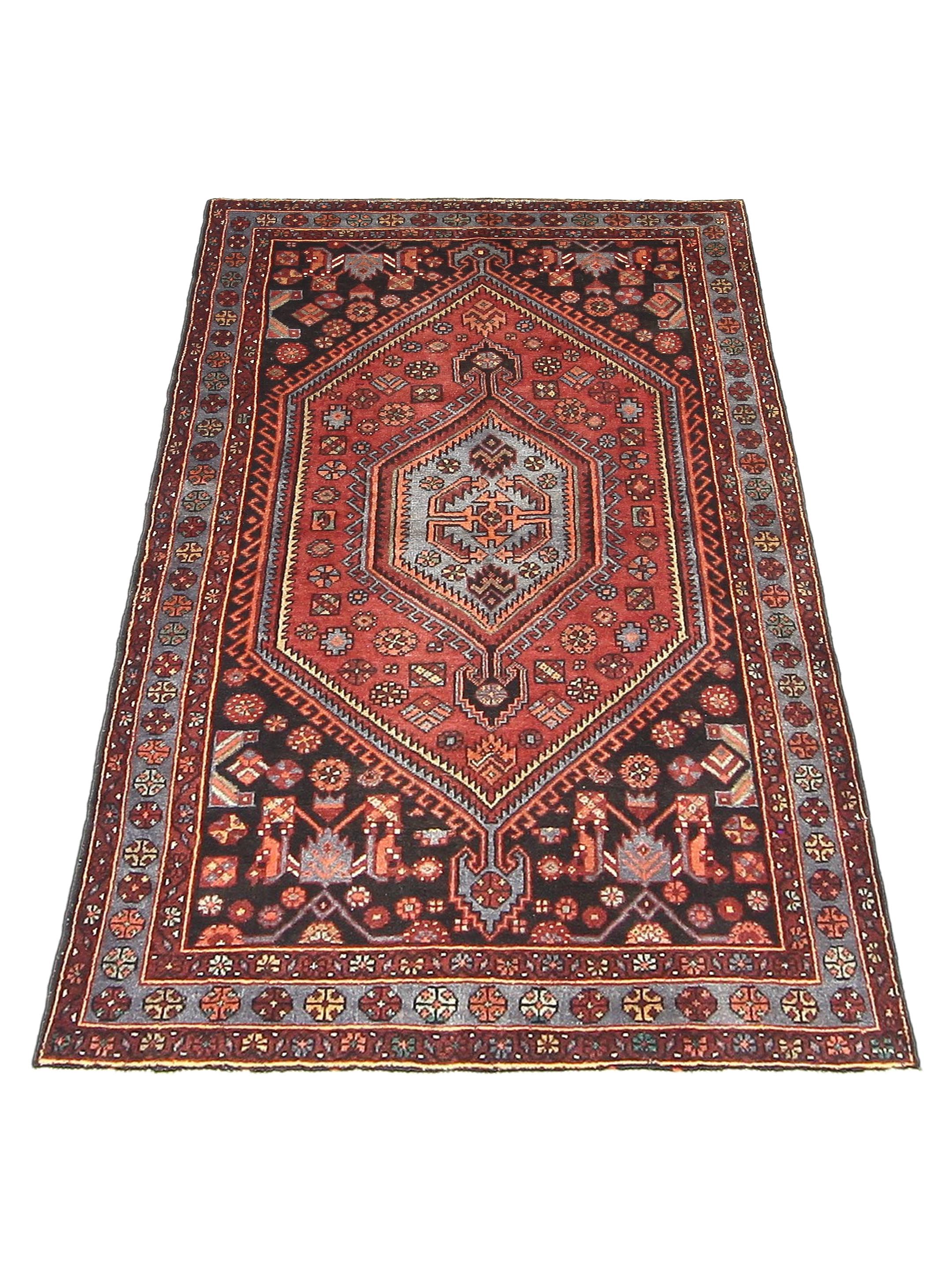Persian Semi Antique Black 5x7 - Image 2 of 6
