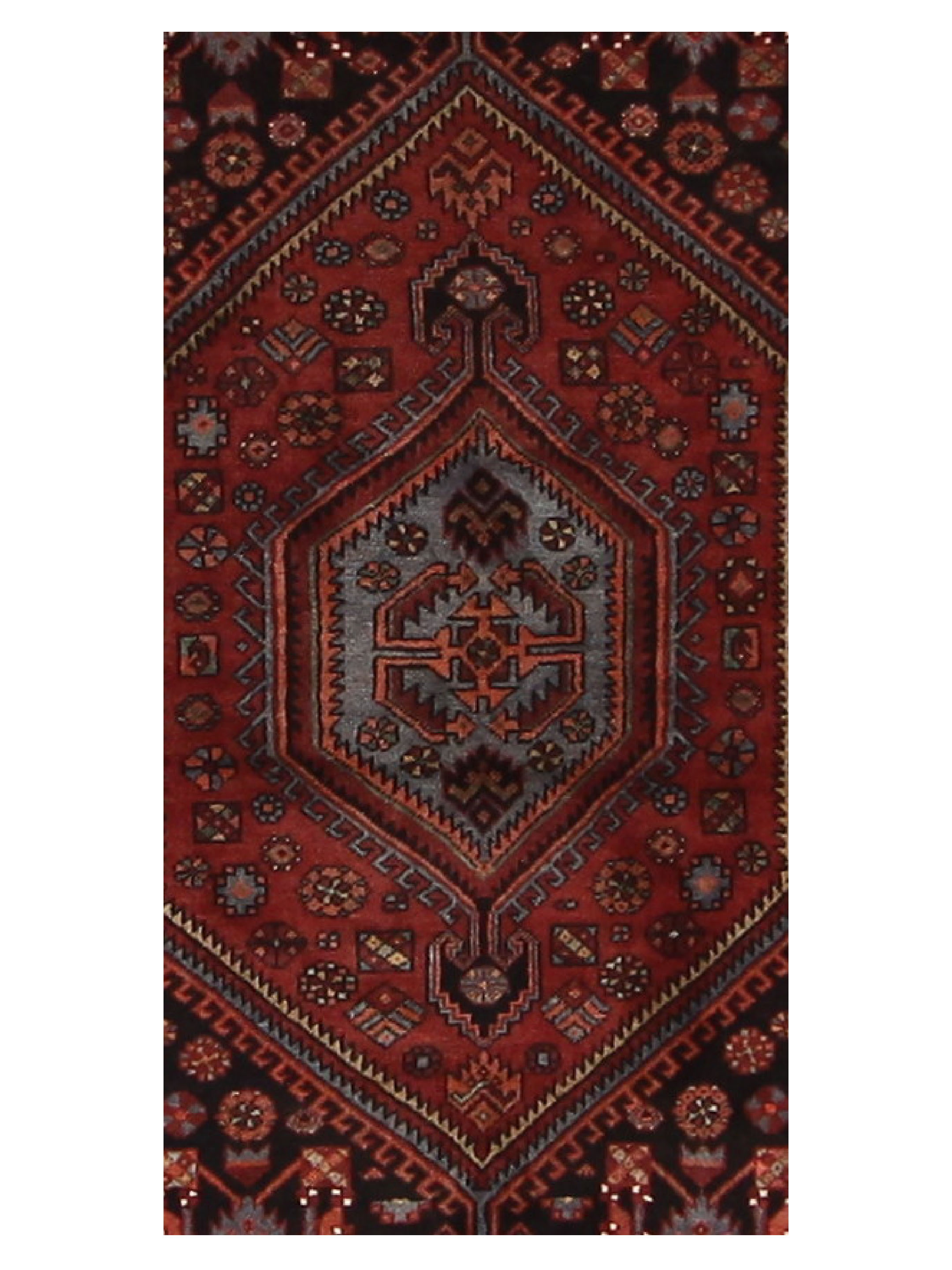 Persian Semi Antique Black 5x7 - Image 5 of 6