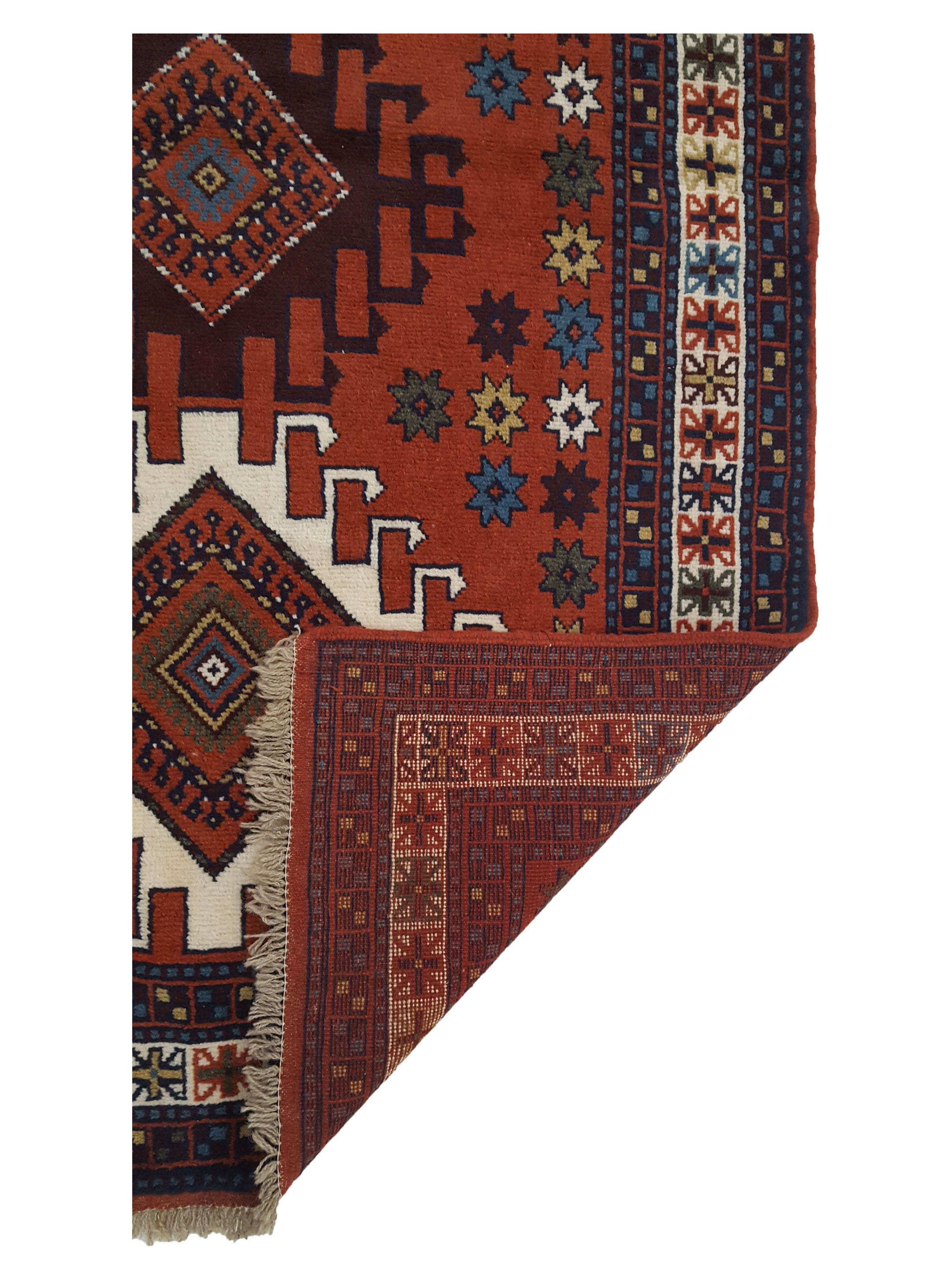 Persian Semi Antique Rust 4x6 - Image 2 of 2