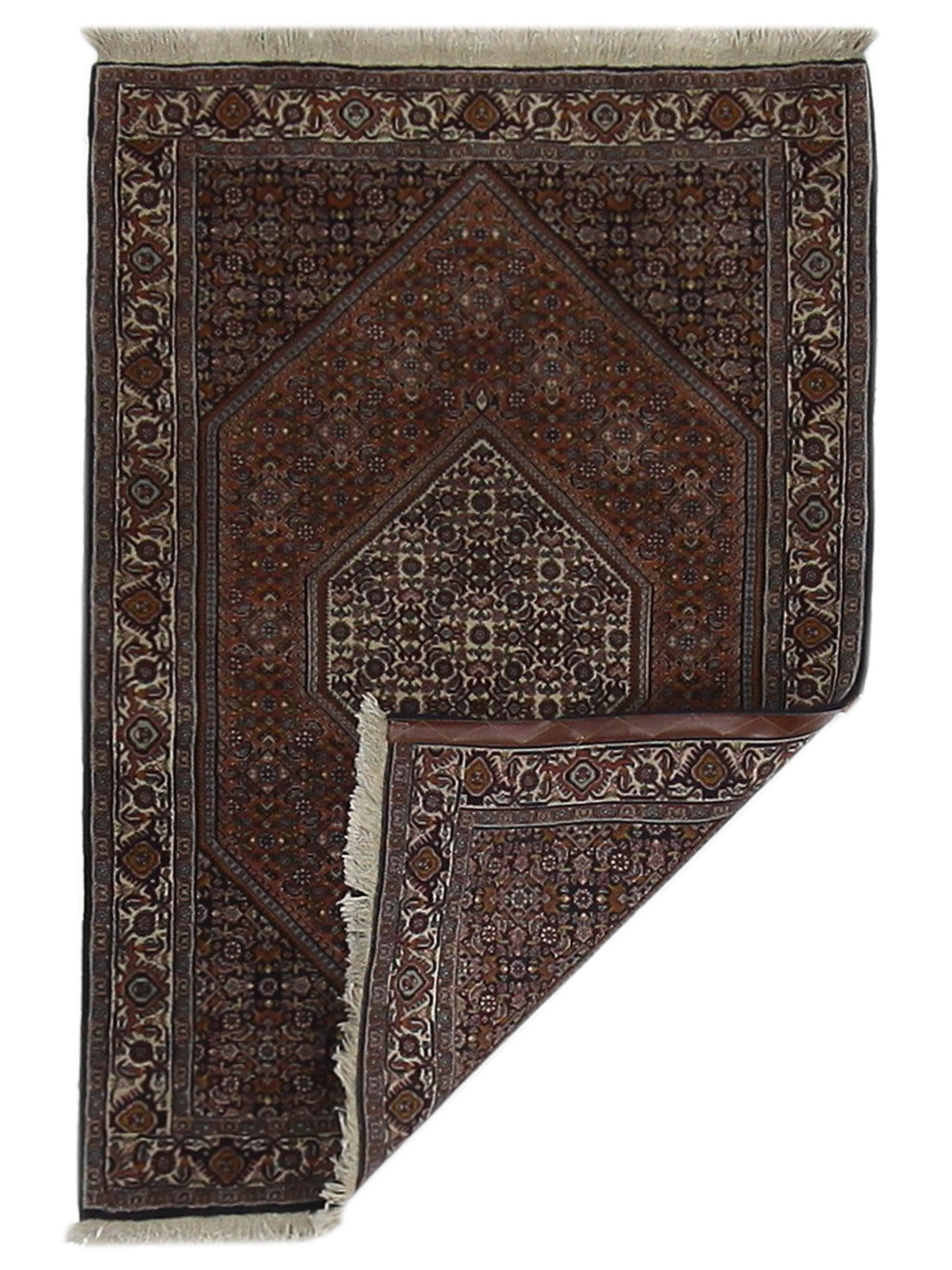 Bijar Hand Knotted Rust 4x6 - Image 3 of 6