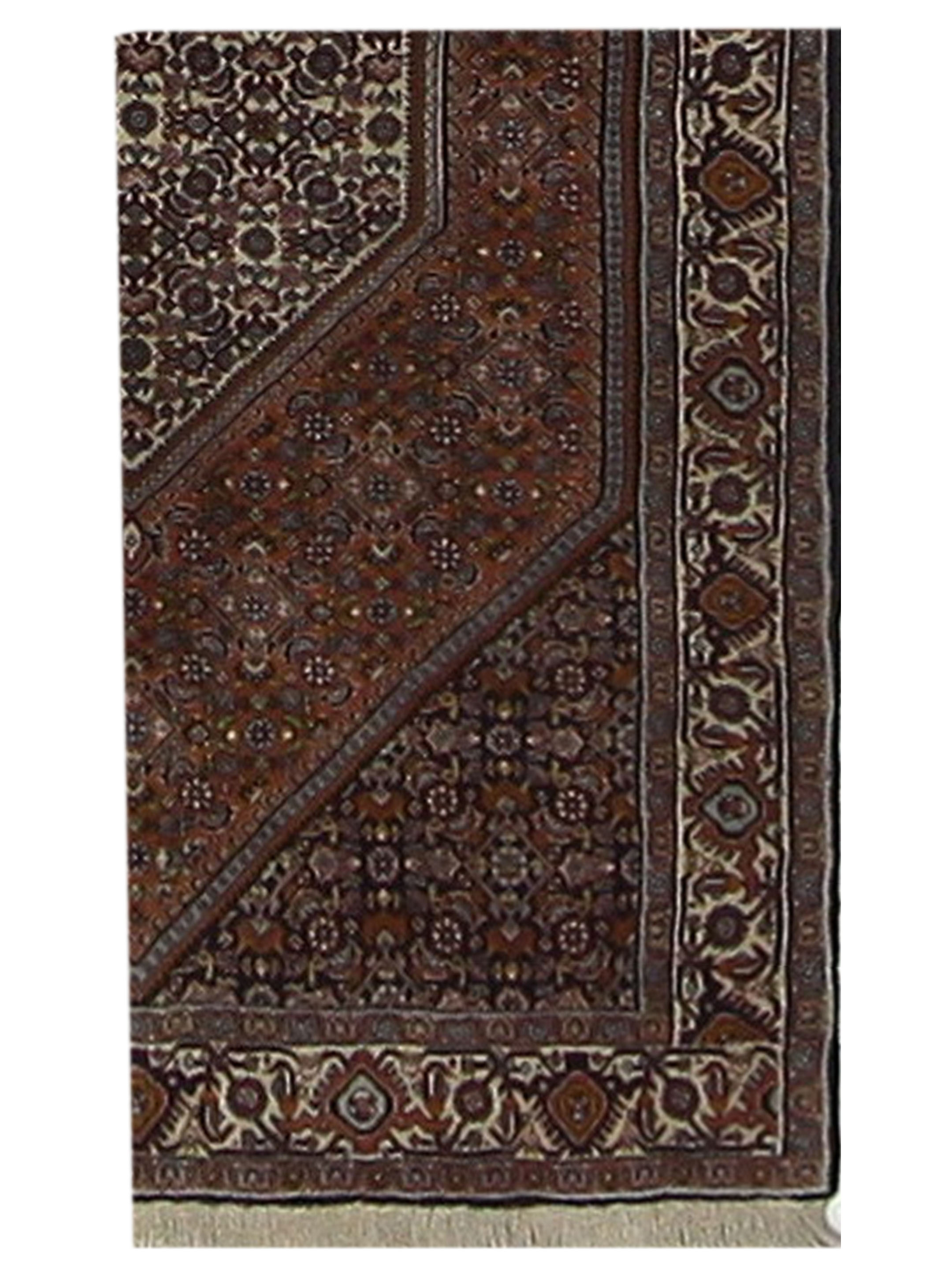 Bijar Hand Knotted Rust 4x6 - Image 5 of 6