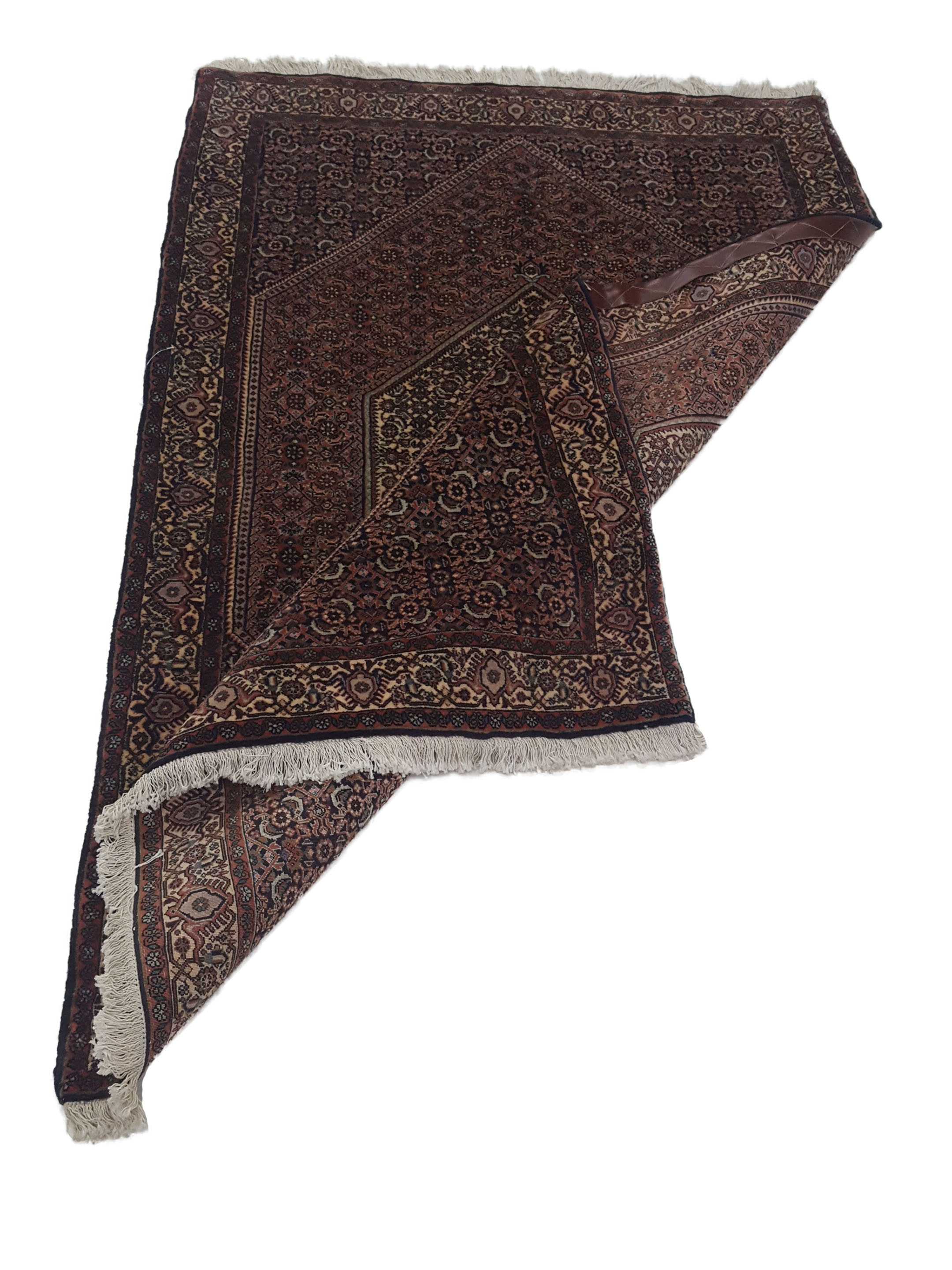 Bijar Hand Knotted Ivory 4x6 - Image 3 of 6