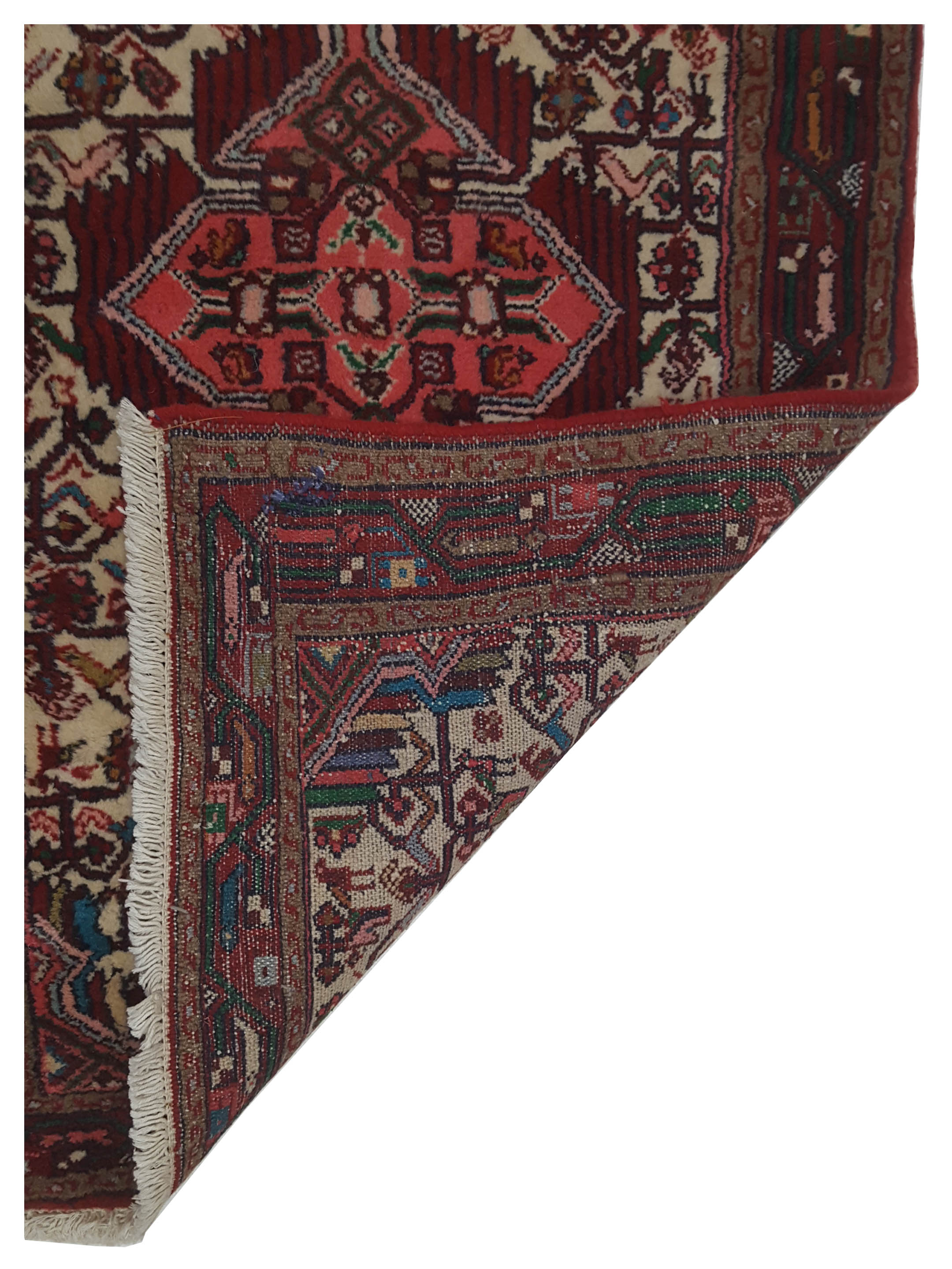 Persian Hand Knotted Ivory 2.6x4 - Image 5 of 5