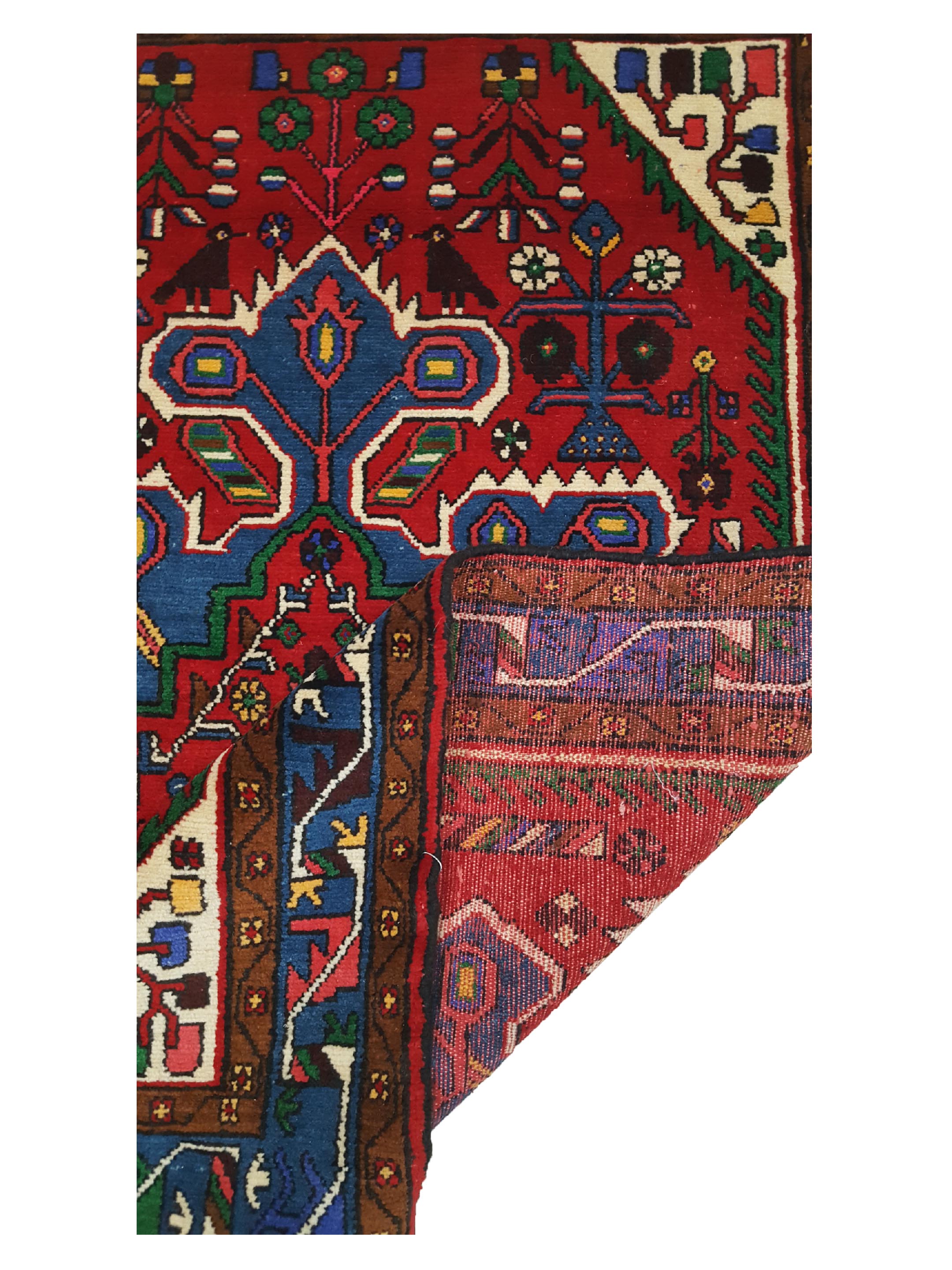 Persian Semi Antique Red 5x7 - Image 3 of 6
