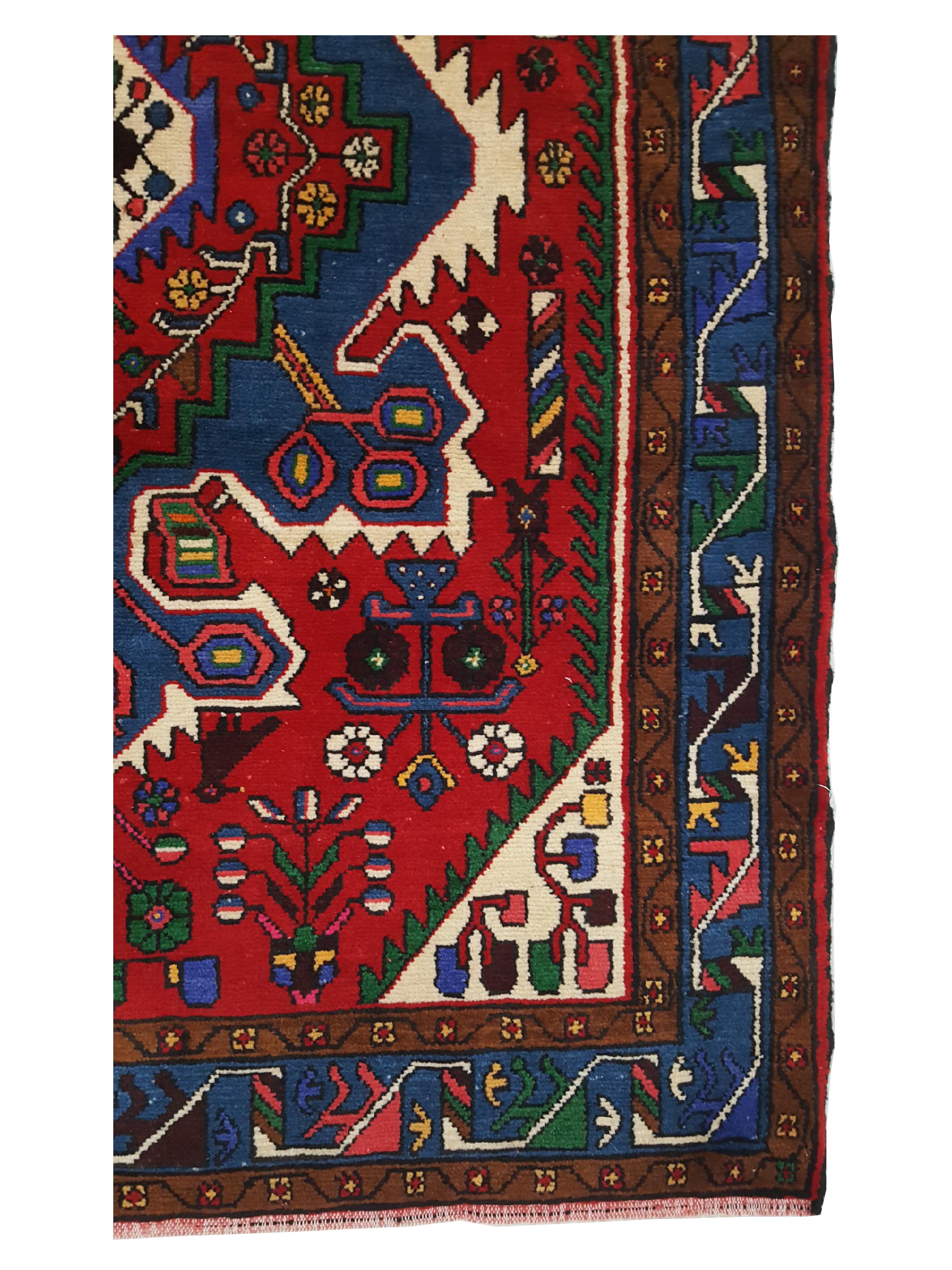 Persian Semi Antique Red 5x7 - Image 4 of 6