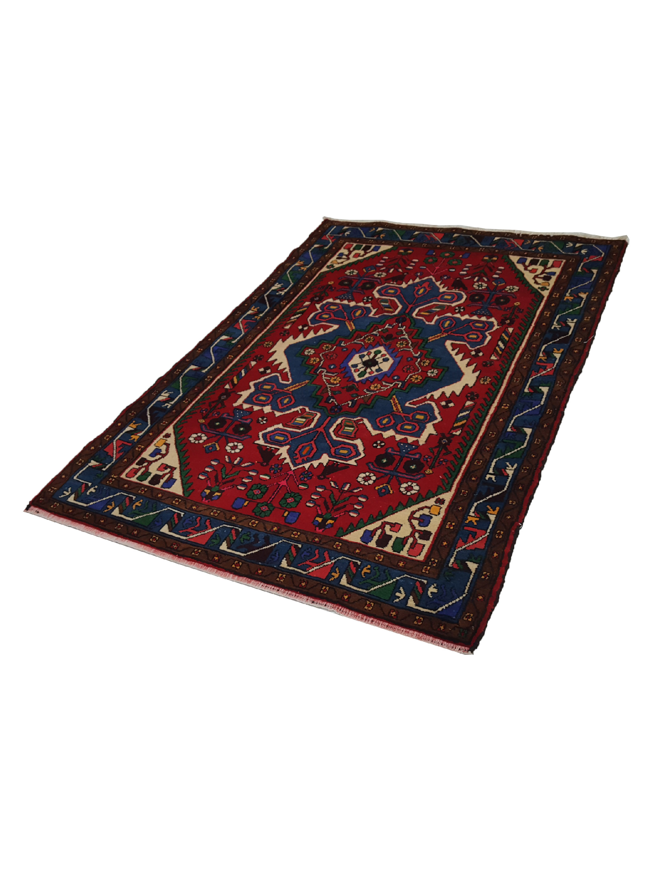 Persian Semi Antique Red 5x7 - Image 6 of 6