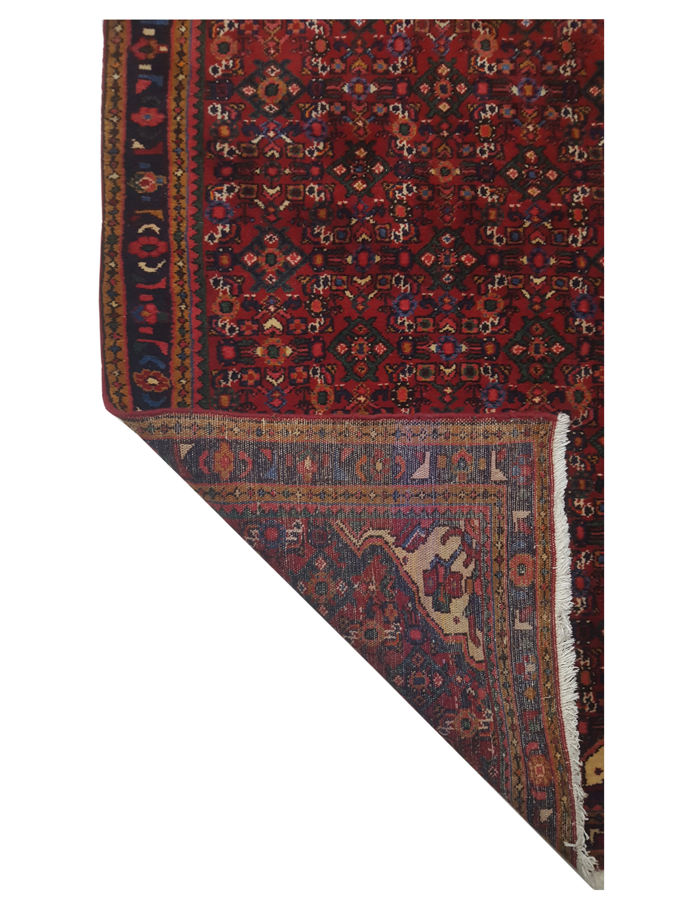Persian Semi Antique Red 4x10 - Image 3 of 4