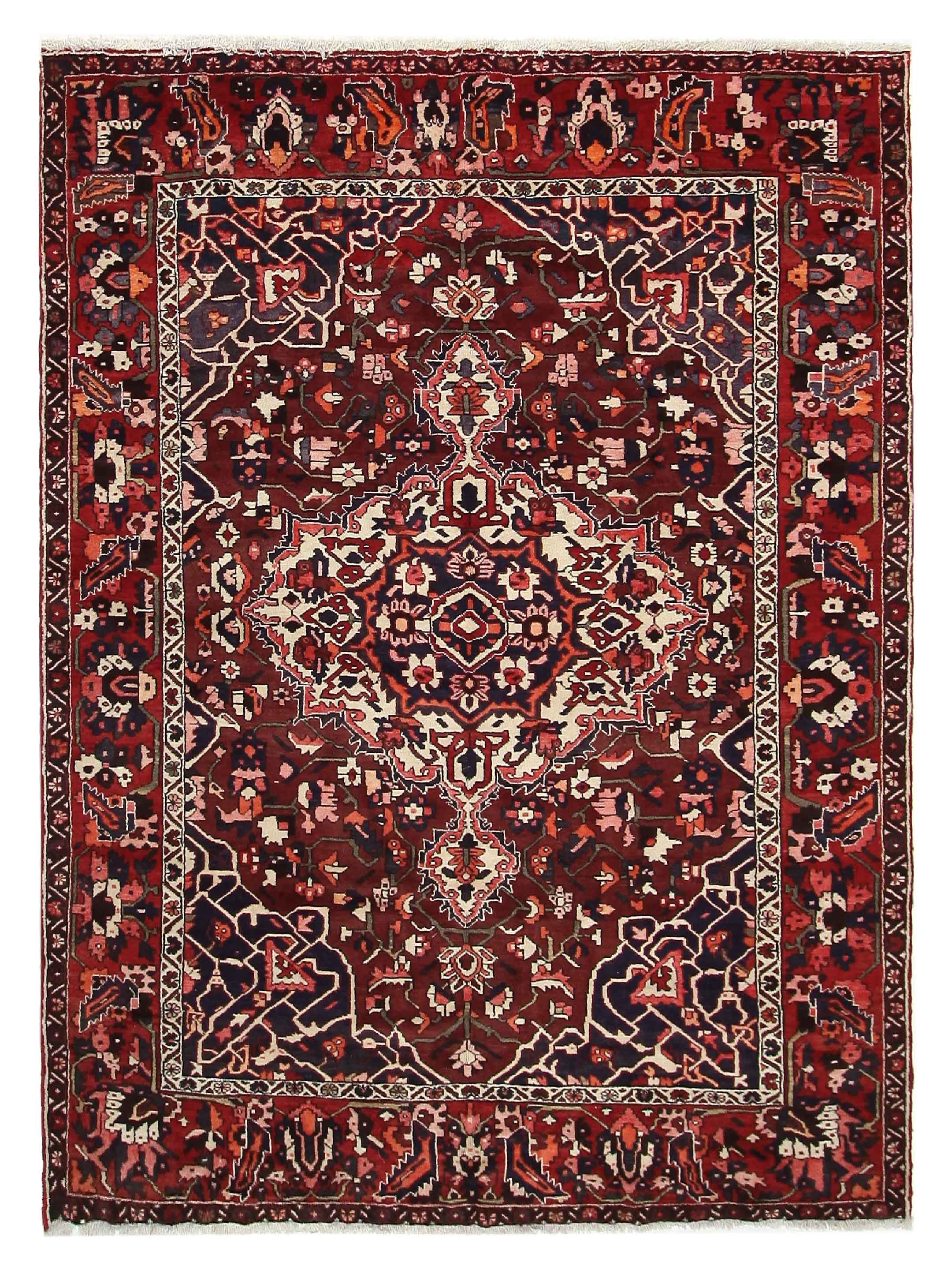 Antique Bakhtiyari Rust 10x11