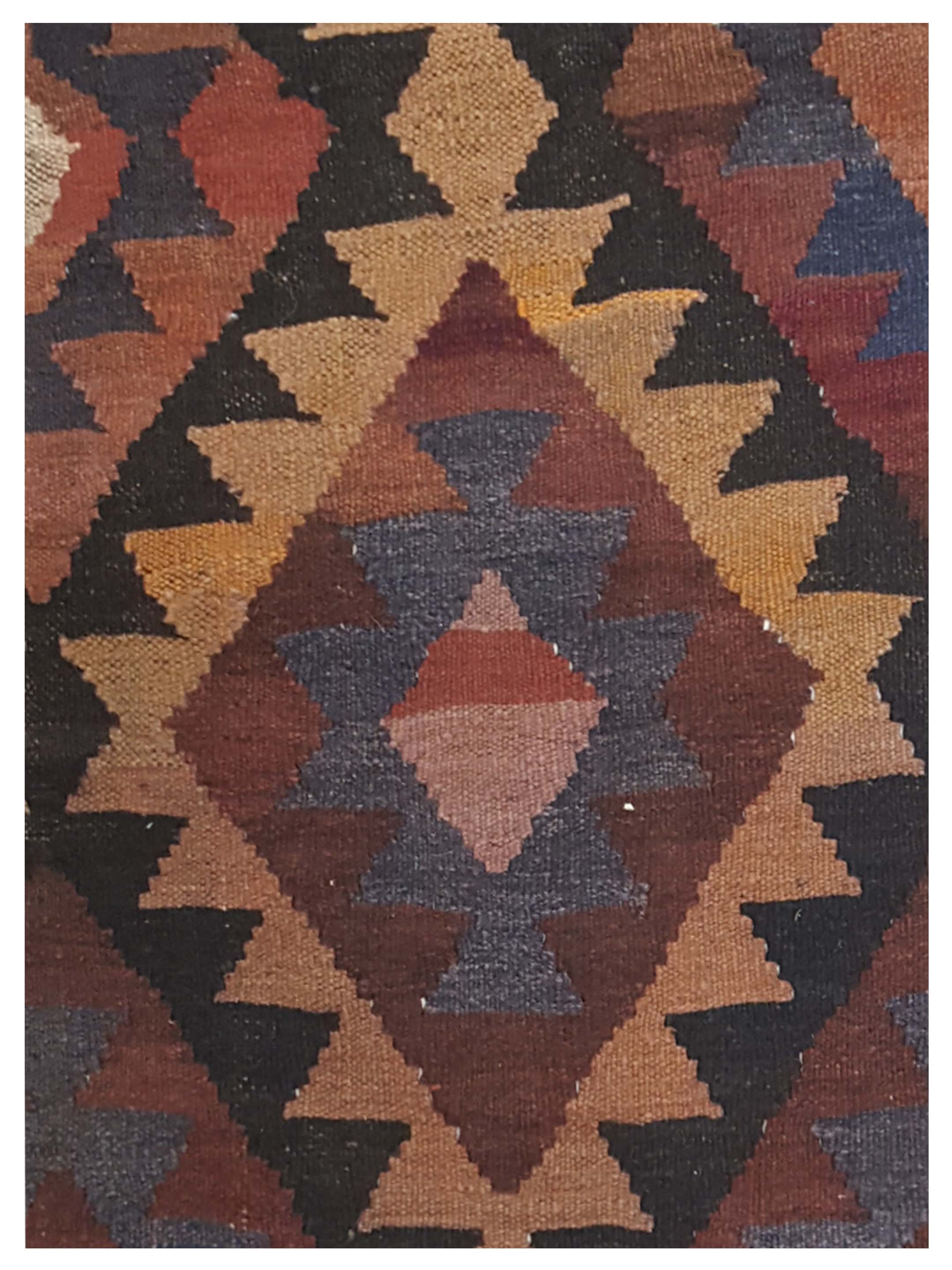 Afghan Hand Knotted Brown 6x9 - Image 3 of 5