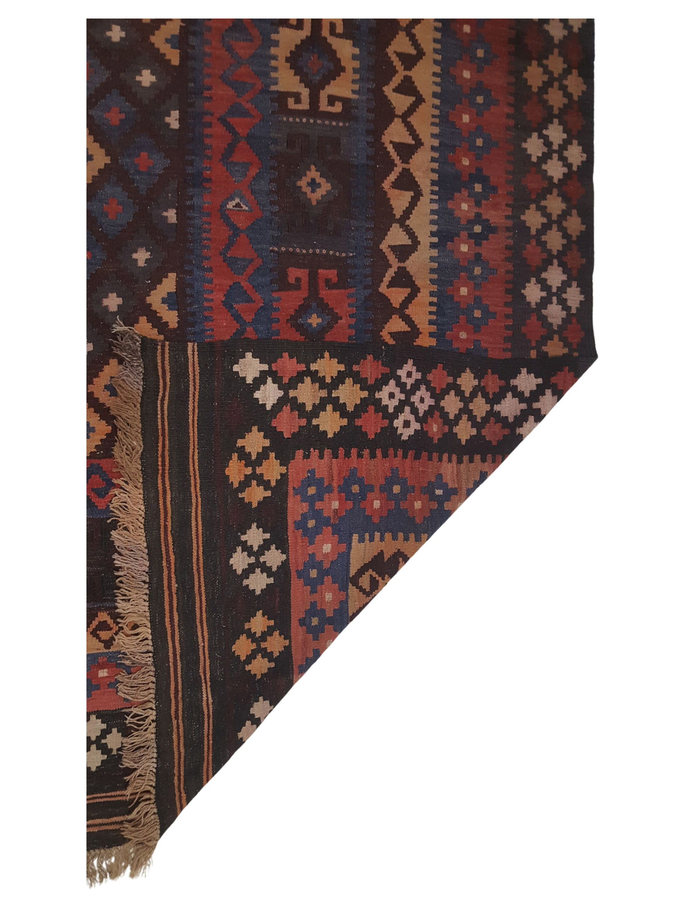 Afghan Hand Knotted Multi 9x15 - Image 3 of 3