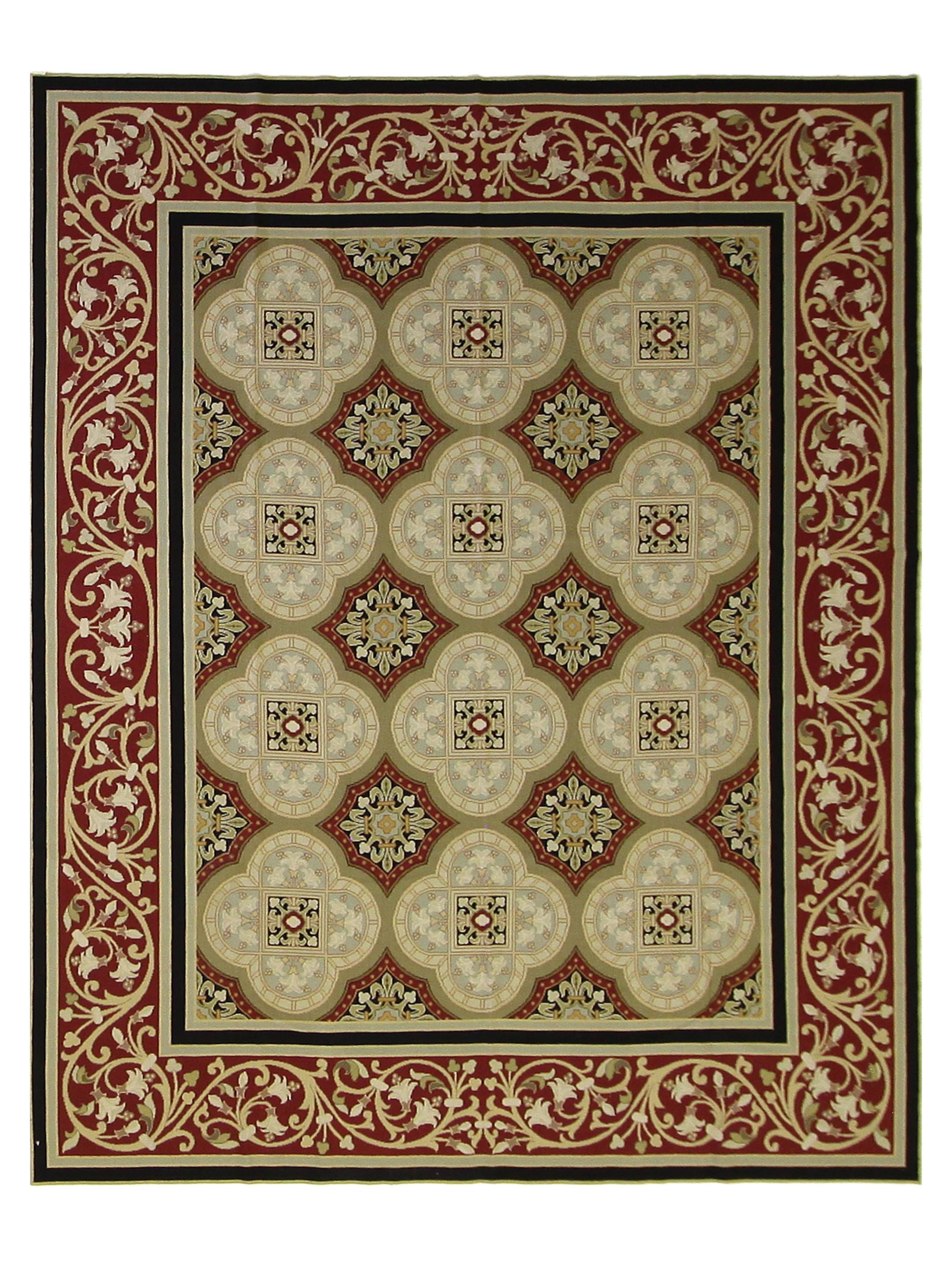 Needle Point Beige 8x10