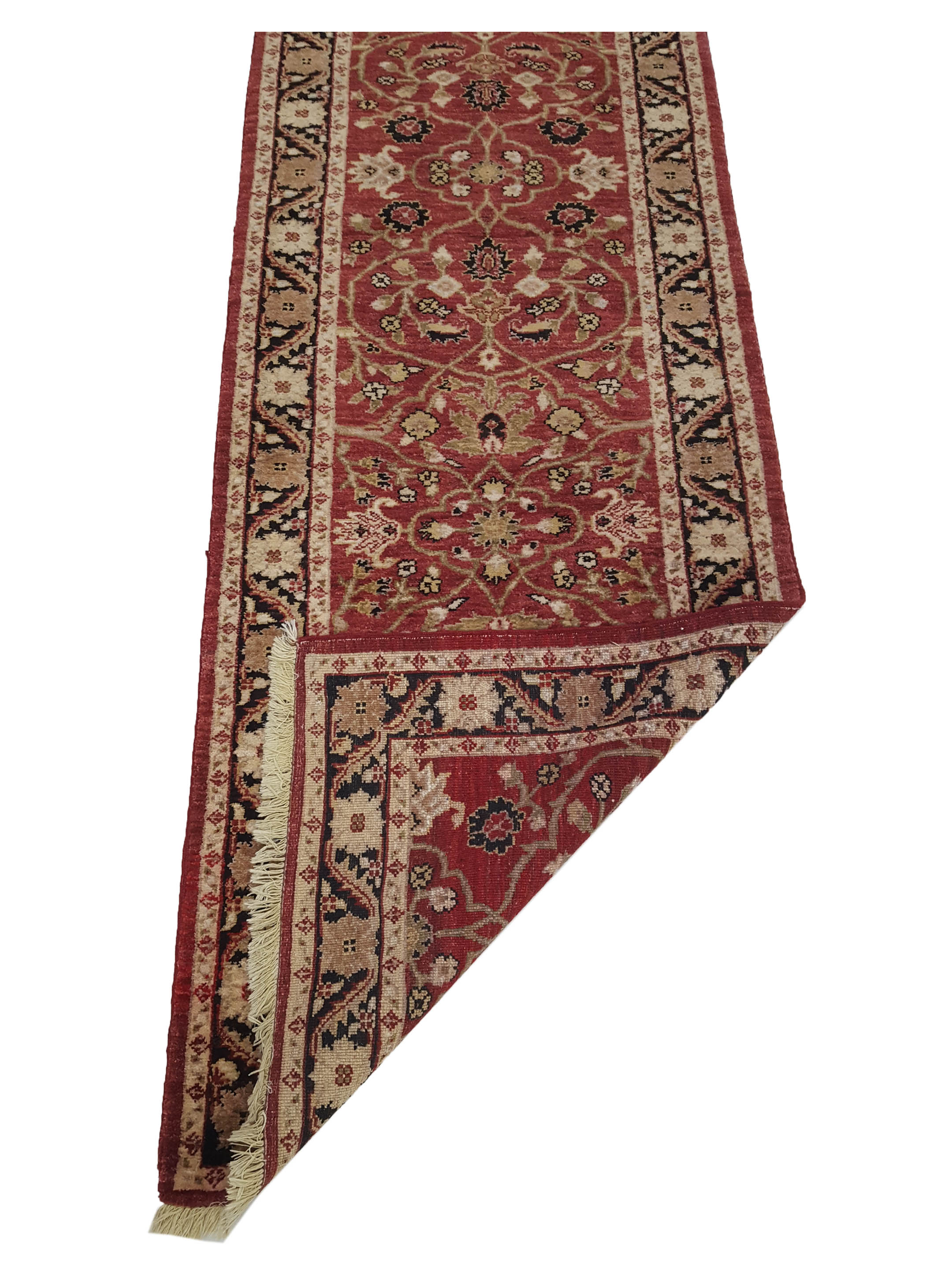 Ziegler Hand Knotted Red 3x10 - Image 3 of 6