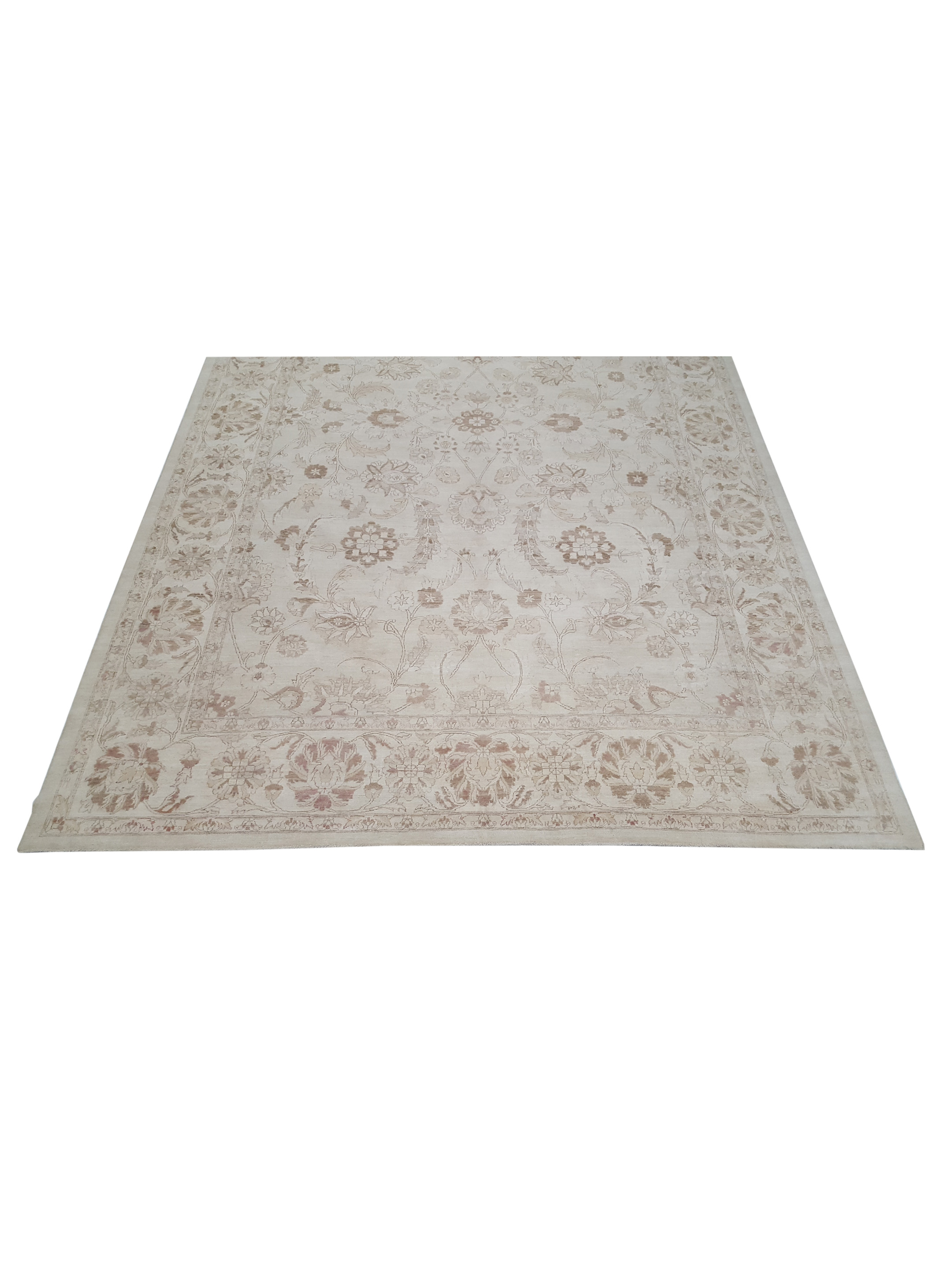 Ziegler Hand Knotted Ivory 12x17 - Image 2 of 7
