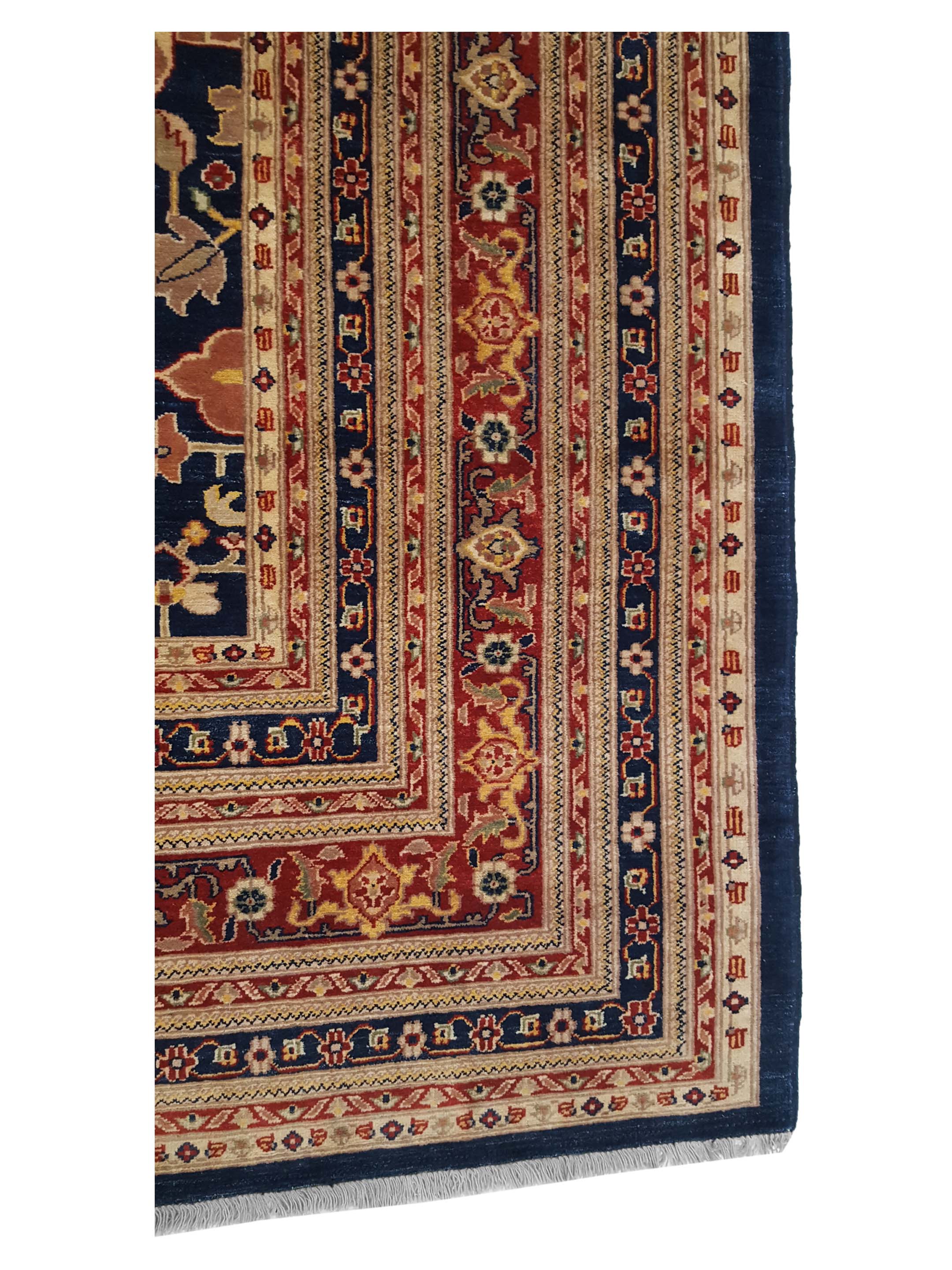 Ziegler Hand Knotted Navy 12x14 - Image 4 of 6