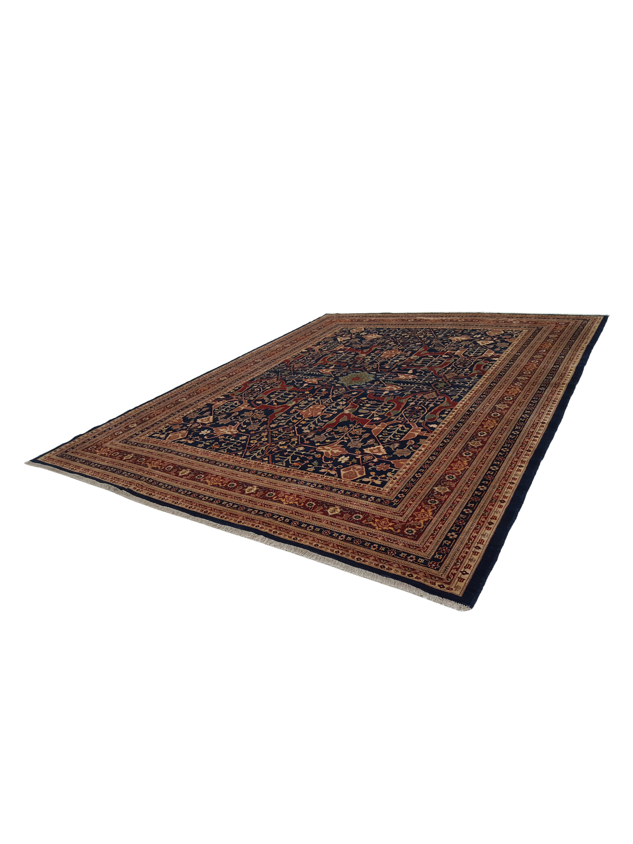 Ziegler Hand Knotted Navy 12x14 - Image 6 of 6