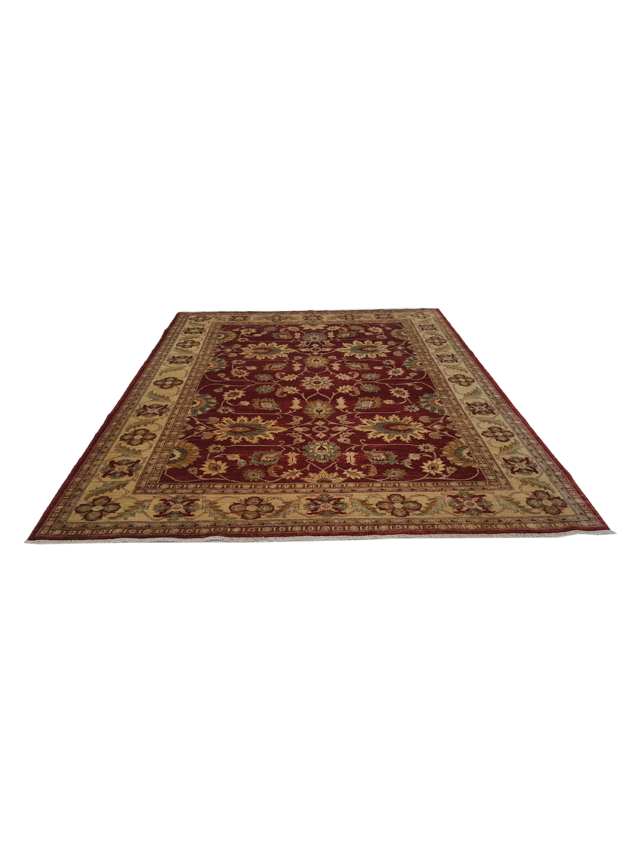 Ziegler Hand Knotted Red 8x10 - Image 2 of 6