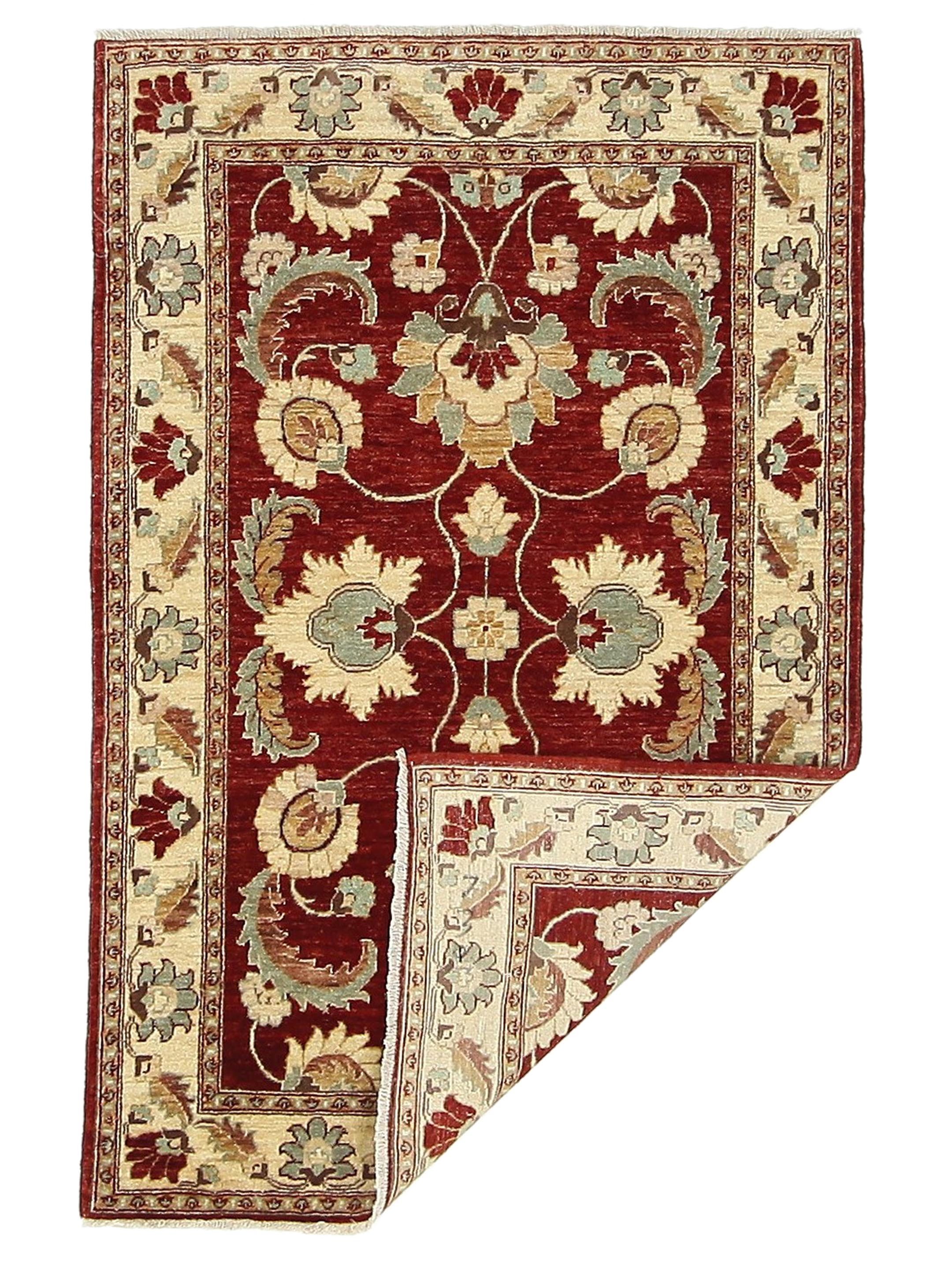 Ziegler Hand Knotted Red 4x6 - Image 5 of 5