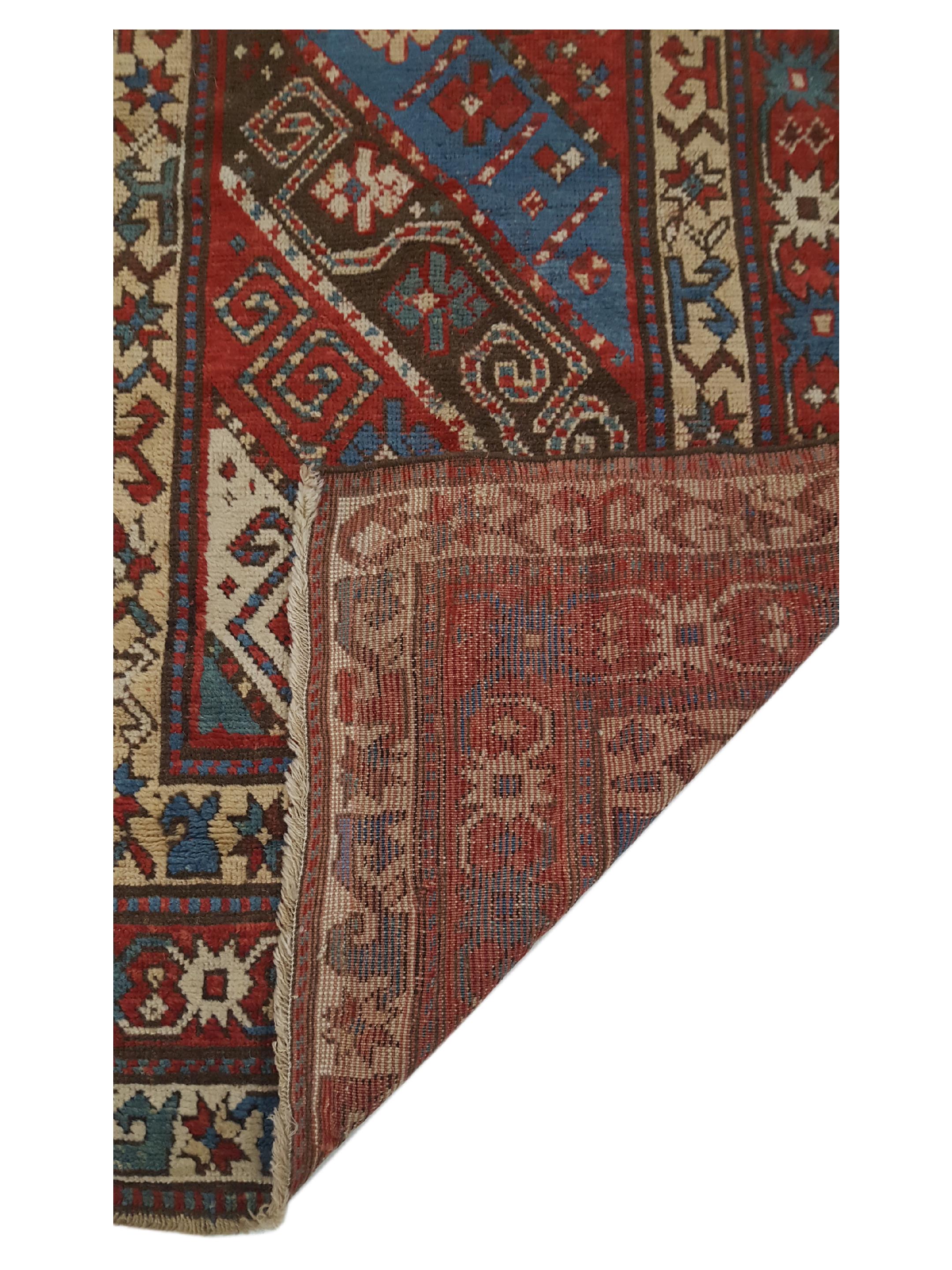 Antique Gengee Multi 4x8 - Image 3 of 6