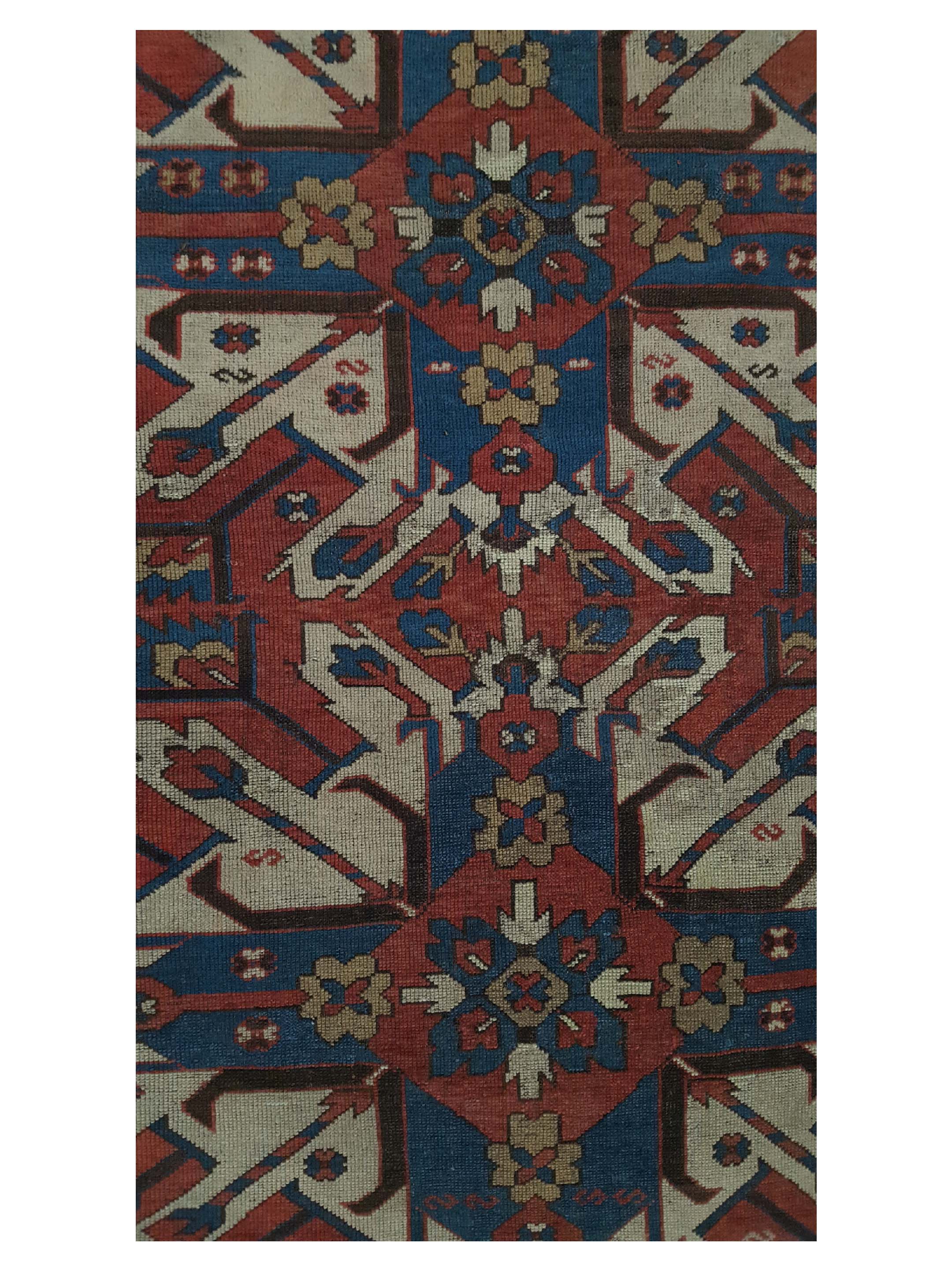 Antique Kazak Rust 5x7 - Image 5 of 6
