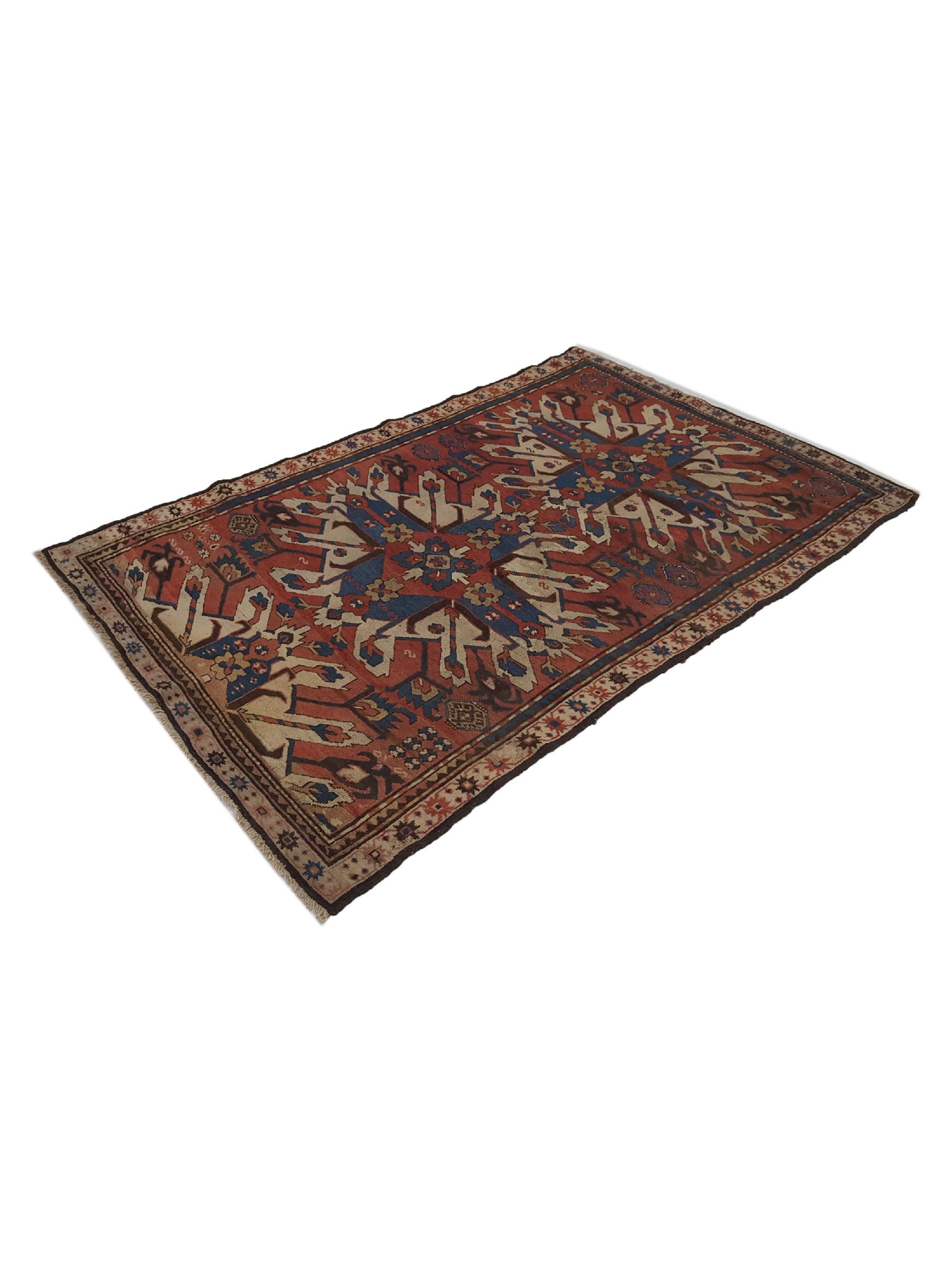 Antique Kazak Rust 5x7 - Image 6 of 6