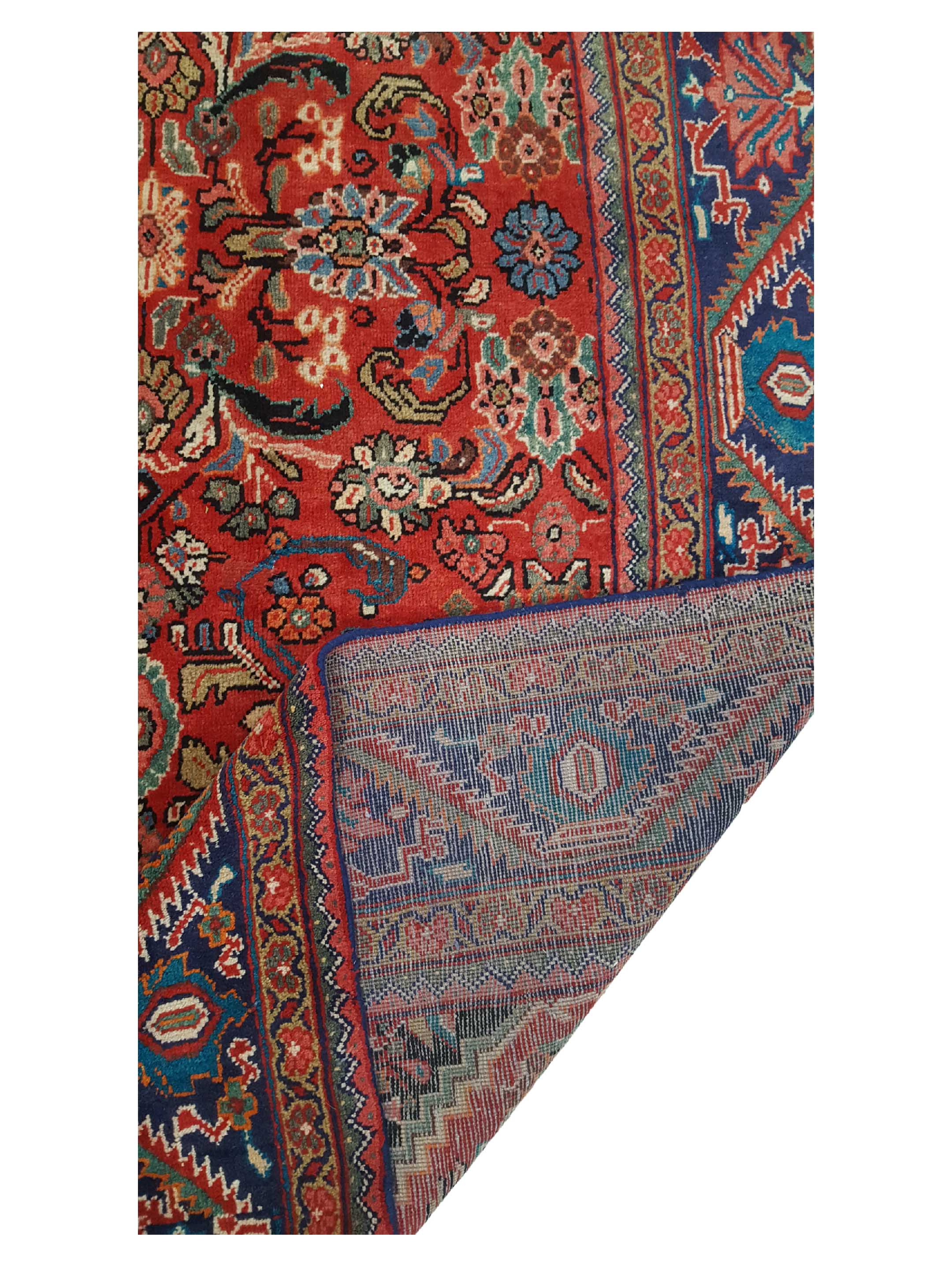 Persian Semi Antique Red 10x13 - Image 3 of 6
