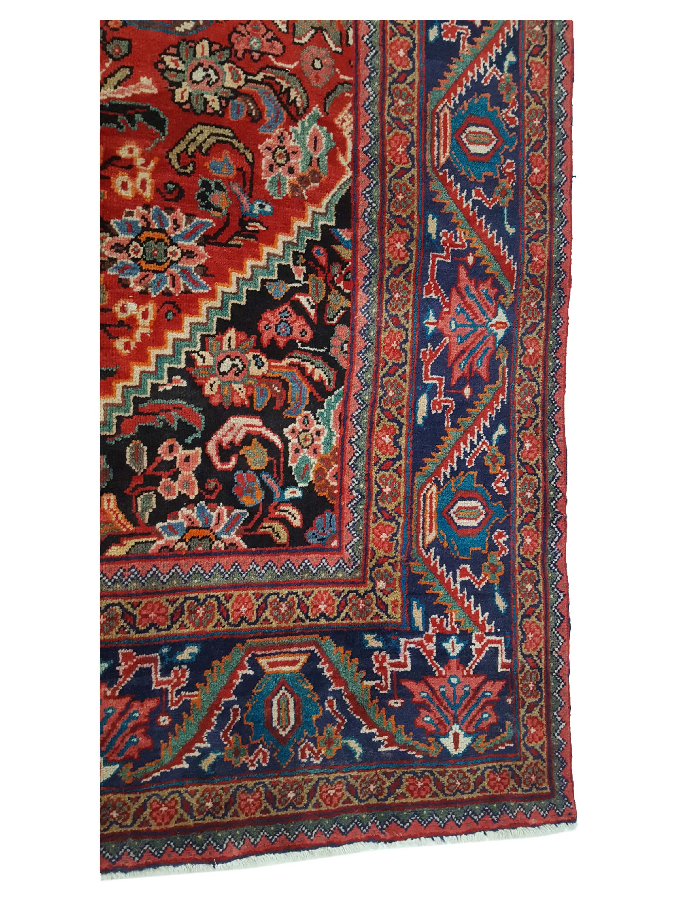 Persian Semi Antique Red 10x13 - Image 4 of 6