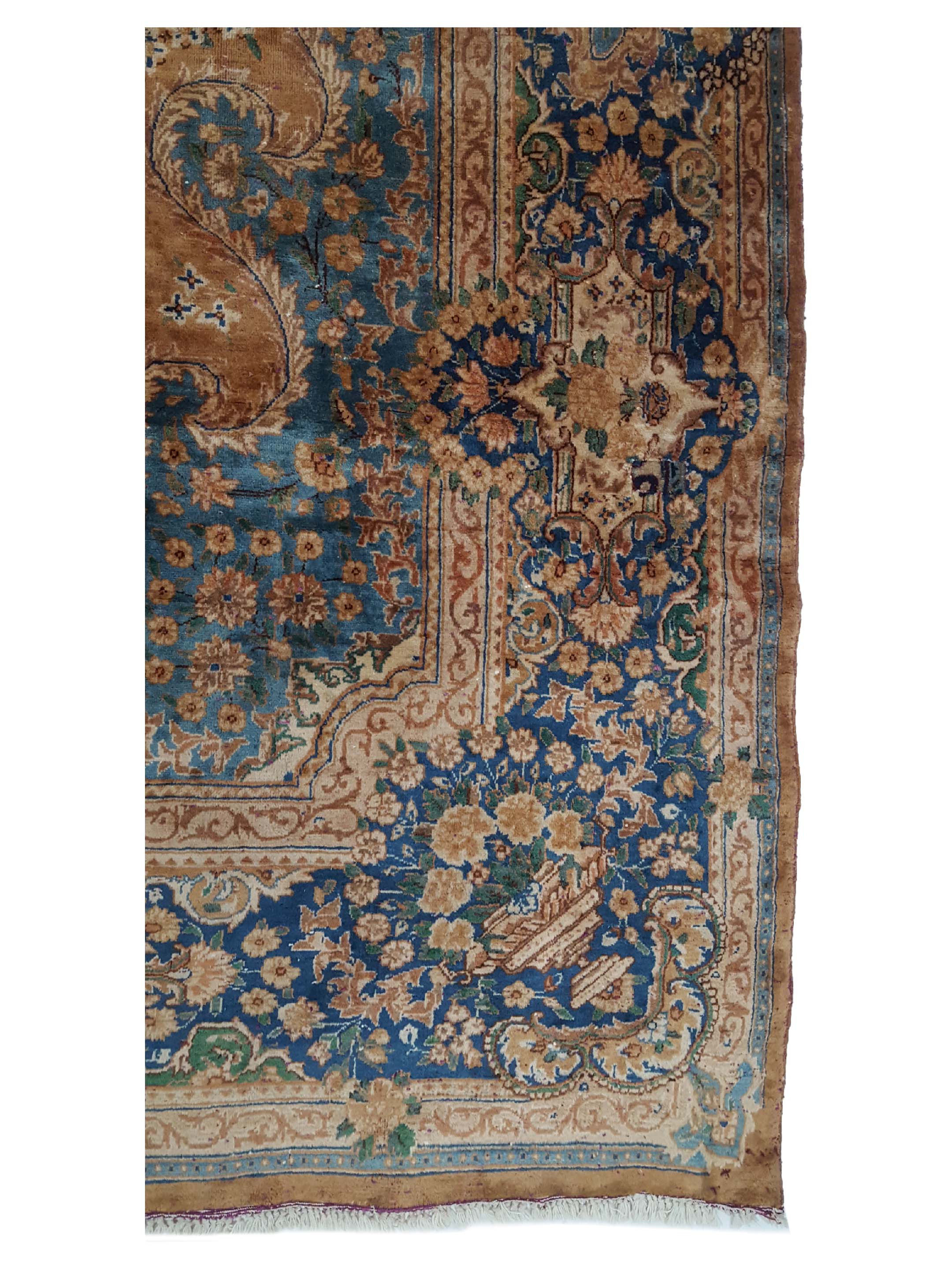 Antique Yazad Brown 10x13 - Image 4 of 7