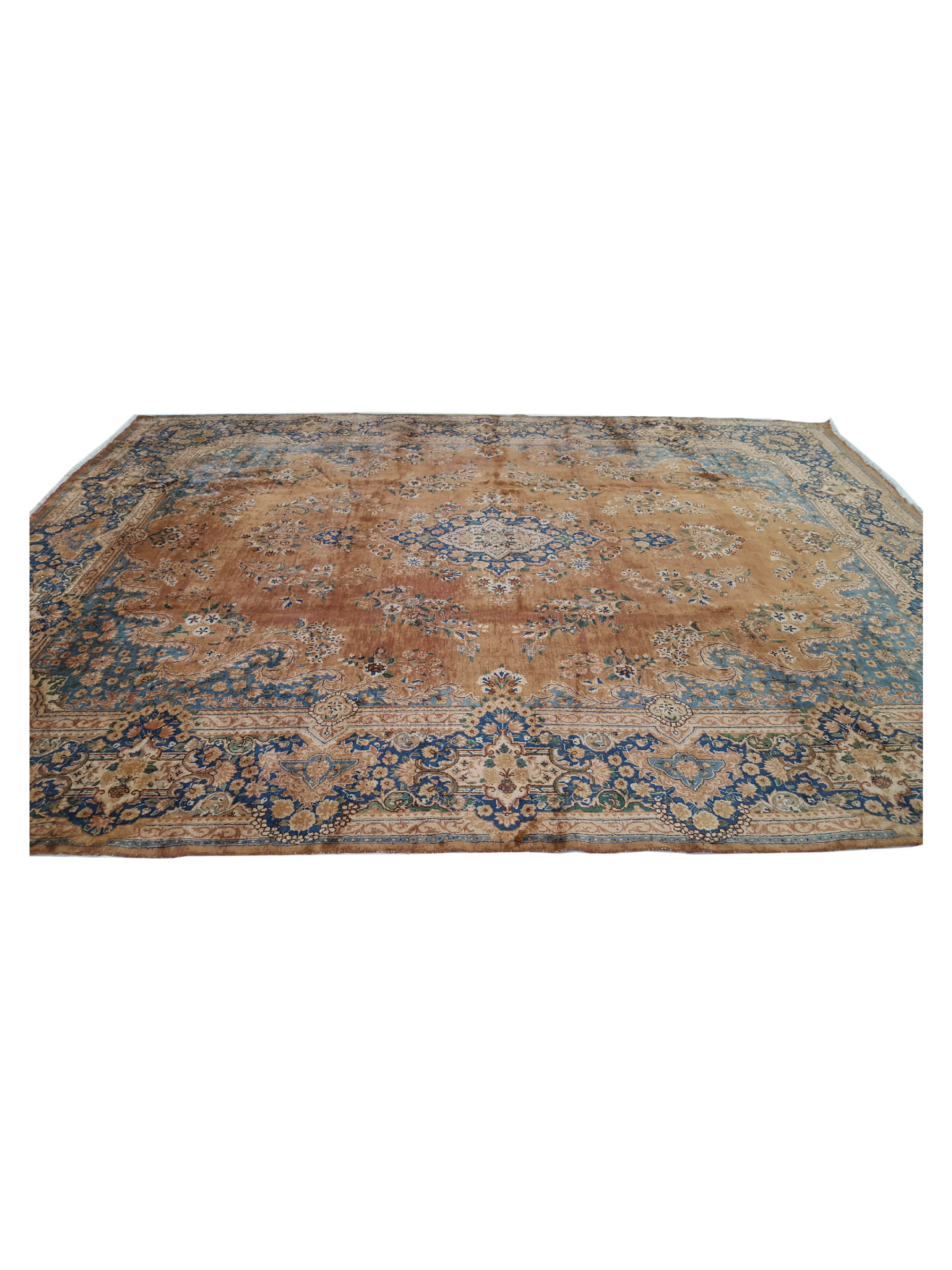 Antique Yazad Brown 10x13 - Image 7 of 7
