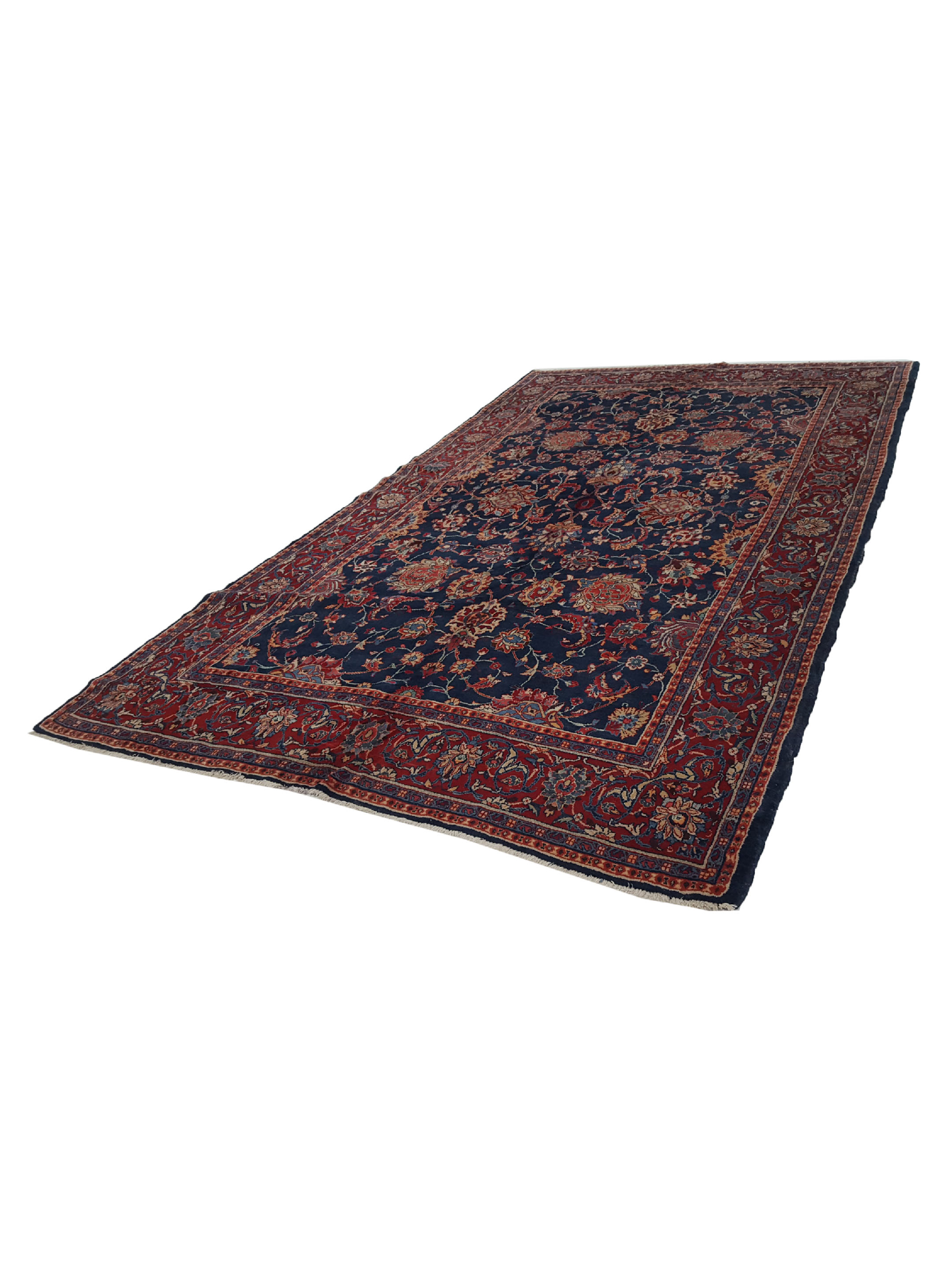 Antique Sarouk Black 7x12 - Image 5 of 5