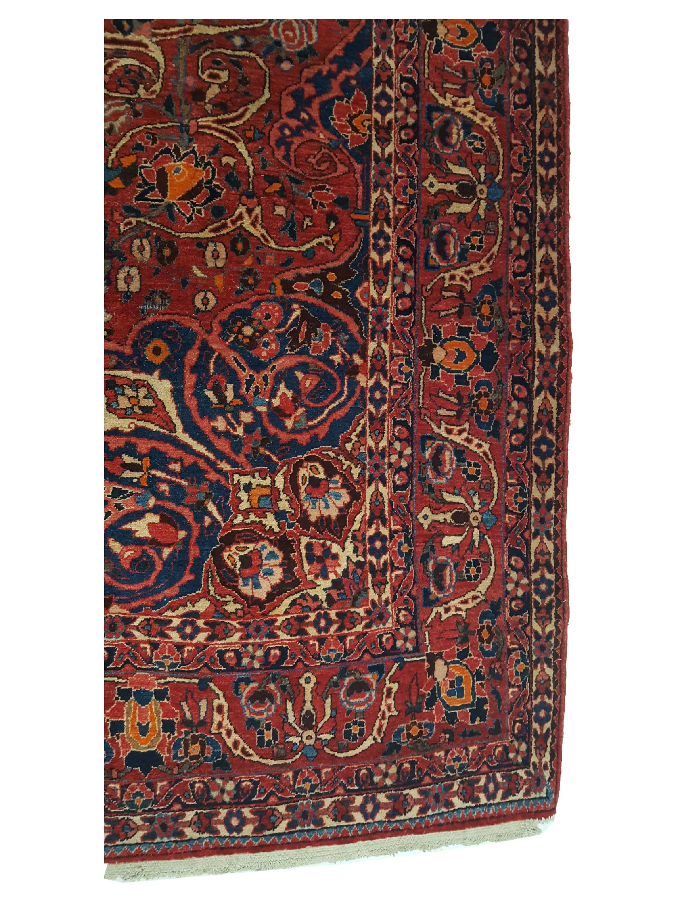 Antique Bakhtiyari Red 11x15 - Image 4 of 6