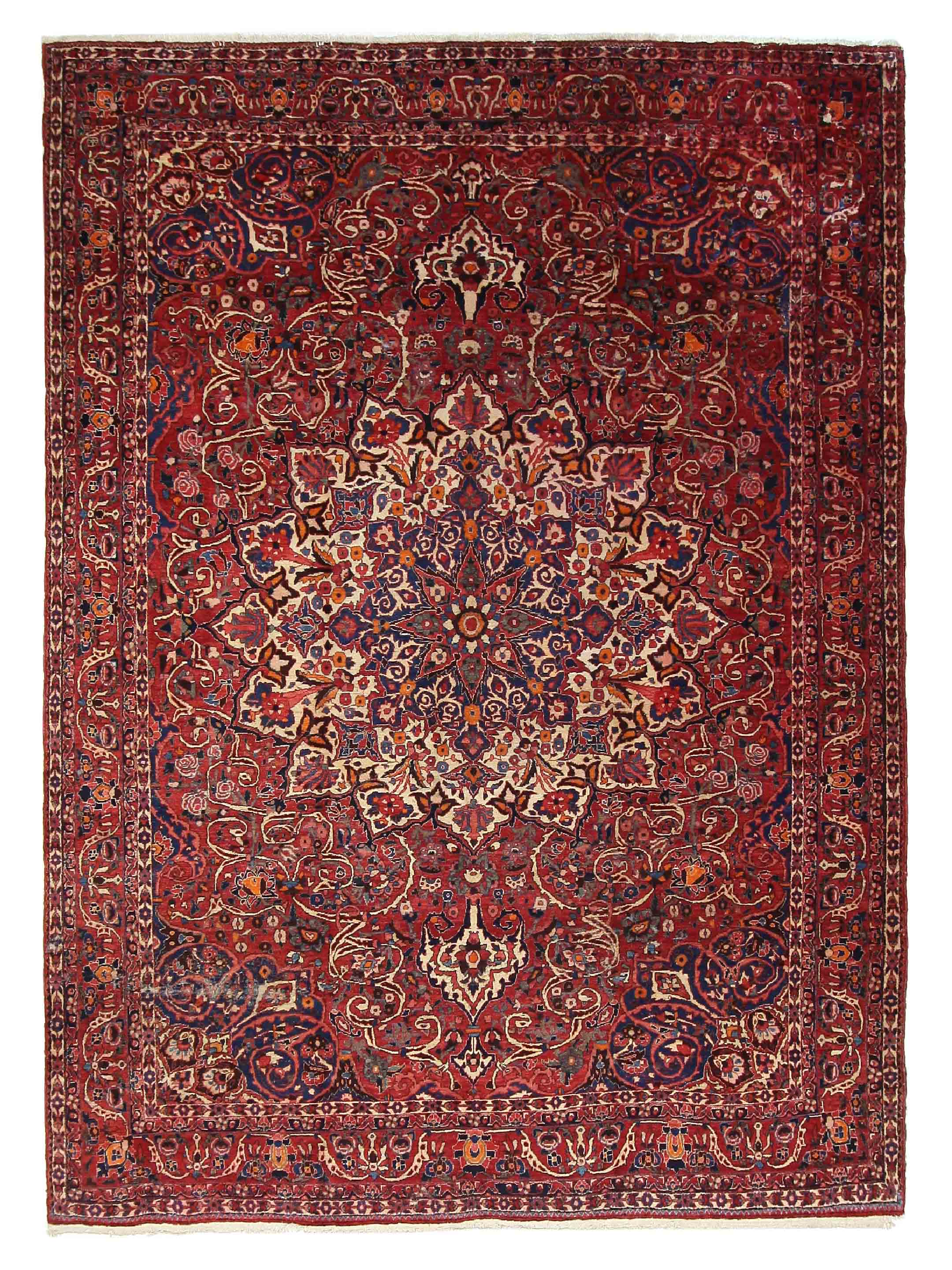 Antique Bakhtiyari Red 11x15