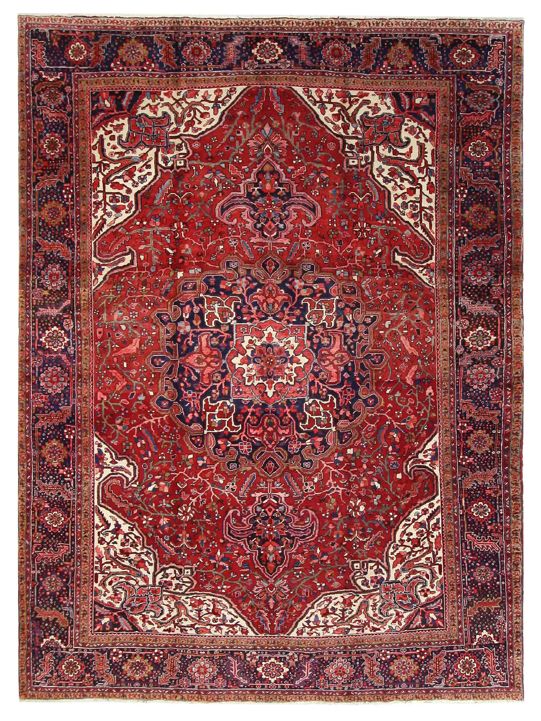 Antique Heriz Red 12x15