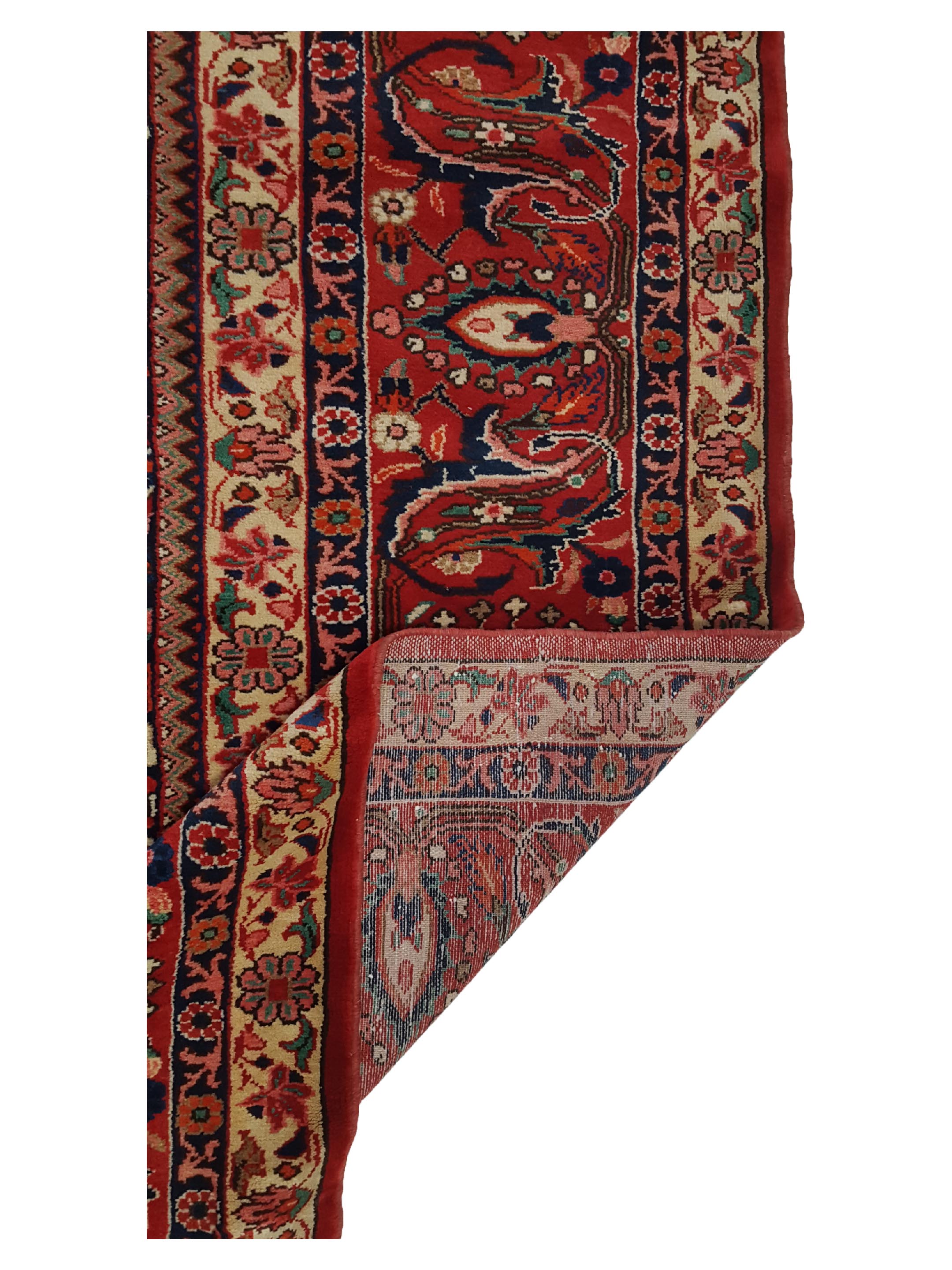 Antique Malayer Indigo 10x14 - Image 3 of 6