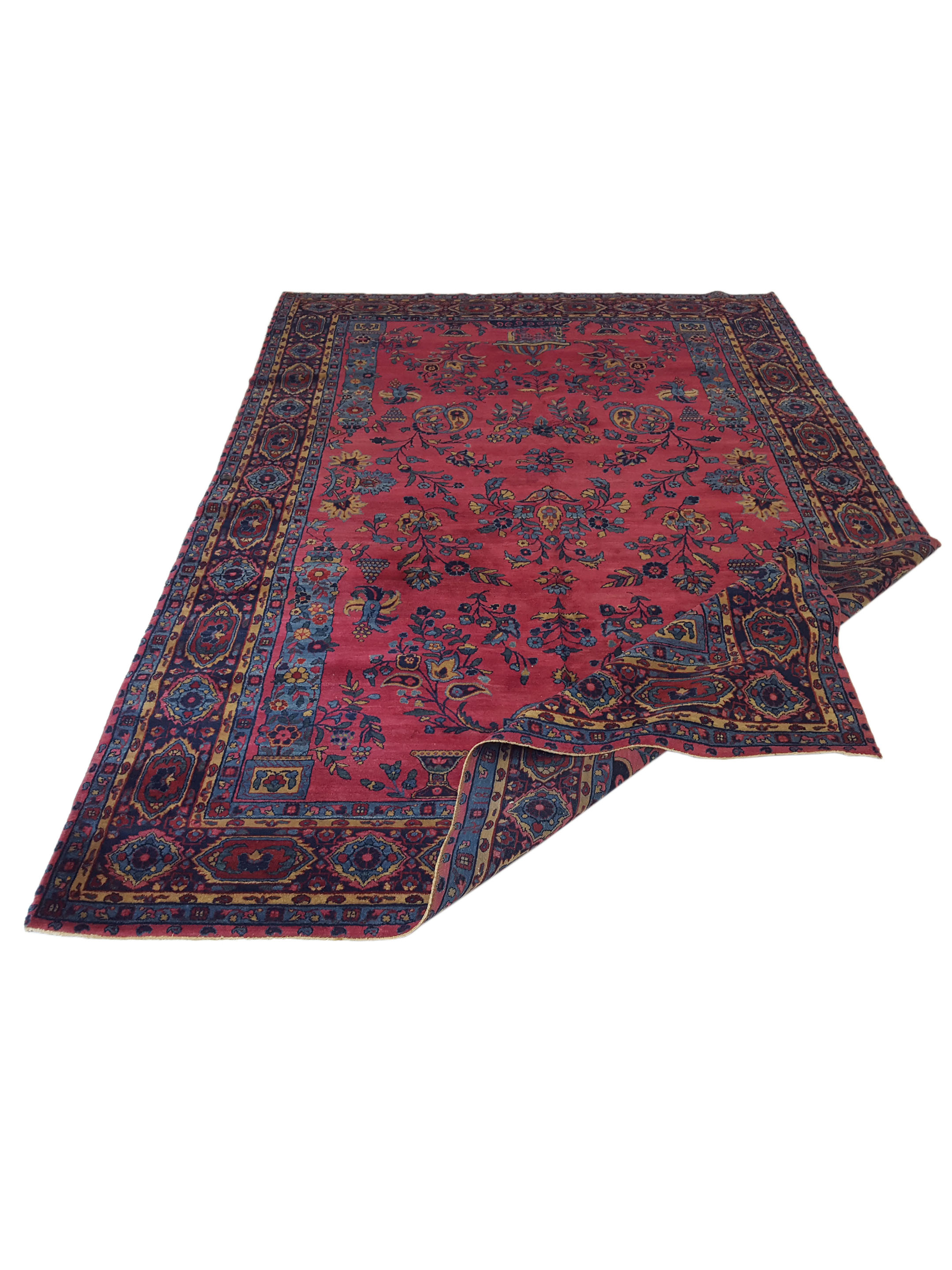 Antique Kerman Pink 6x9 - Image 2 of 5