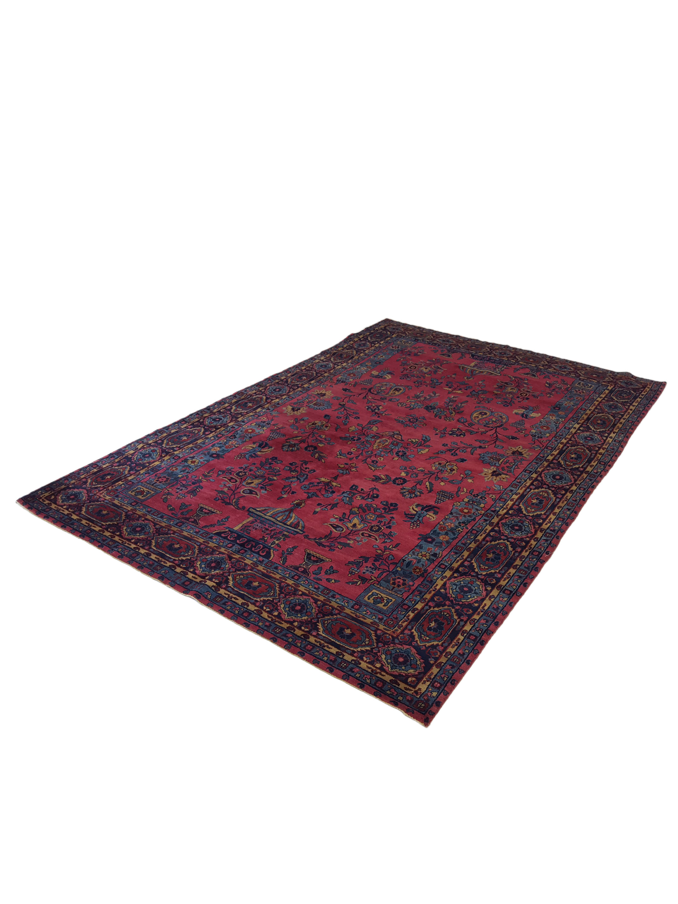 Antique Kerman Pink 6x9 - Image 5 of 5